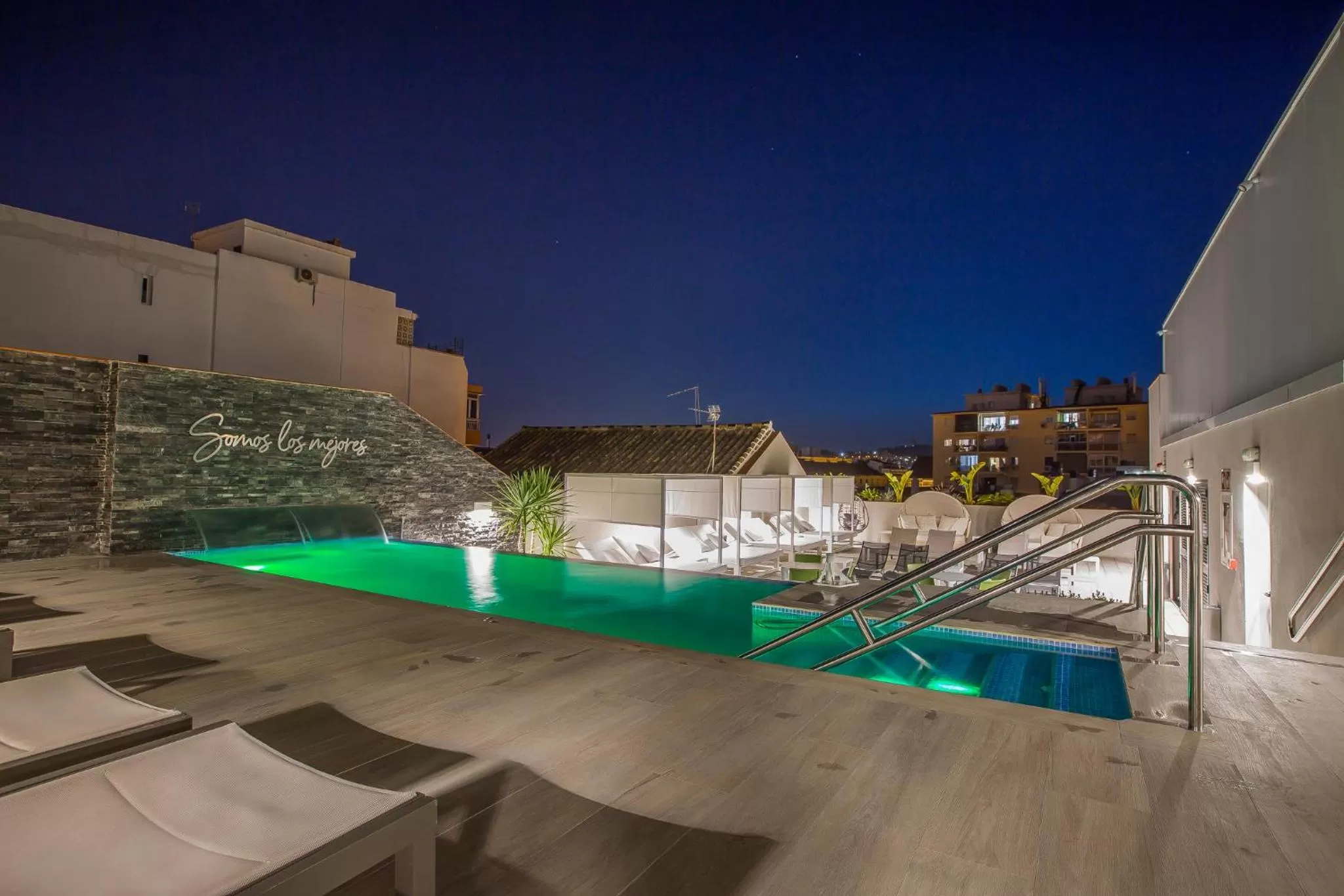 Swimming pool in Hotel Brö-Adults Recommended