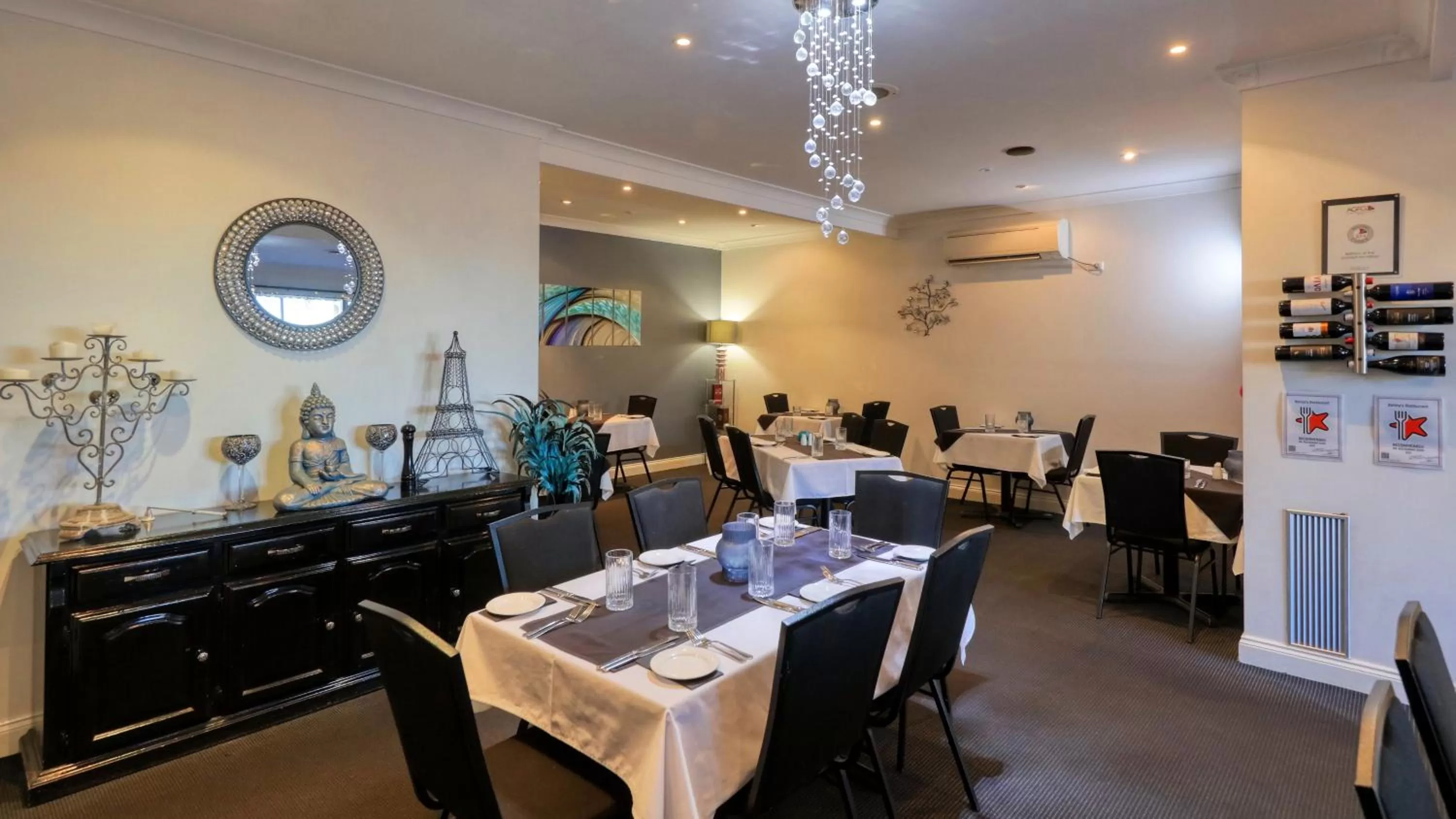 Restaurant/places to eat in Hilltop Motel