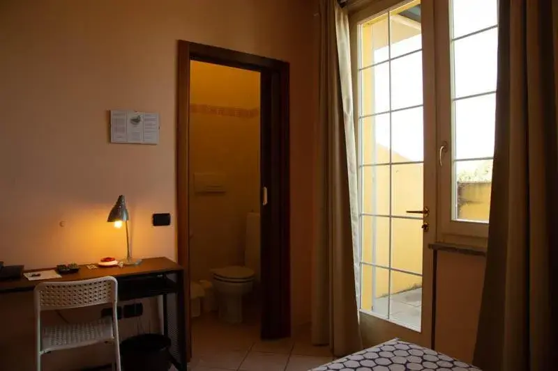 Bathroom in La Quercia Hotel