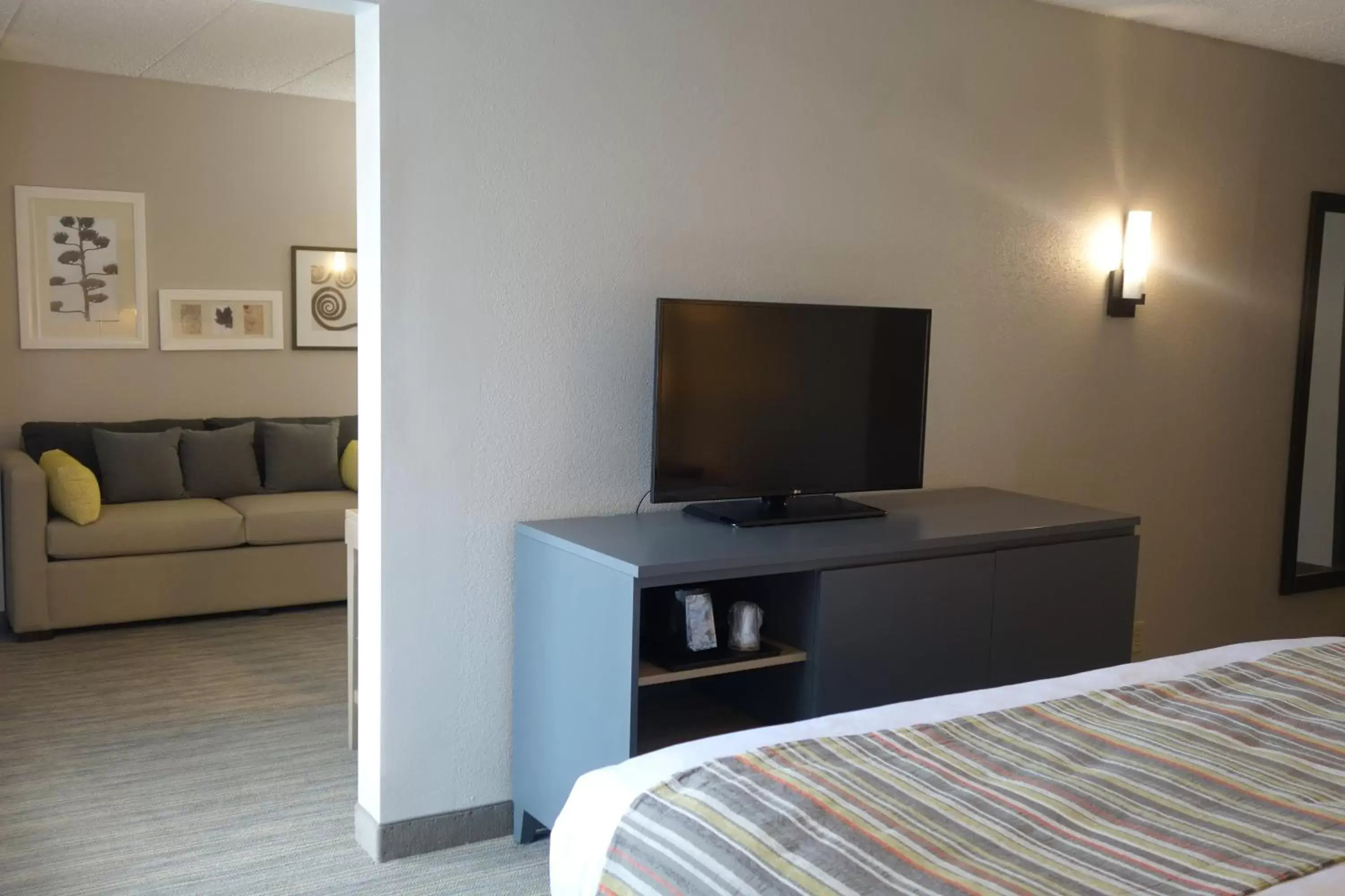 TV/Entertainment Center in Country Inn & Suites by Radisson, La Crosse, WI