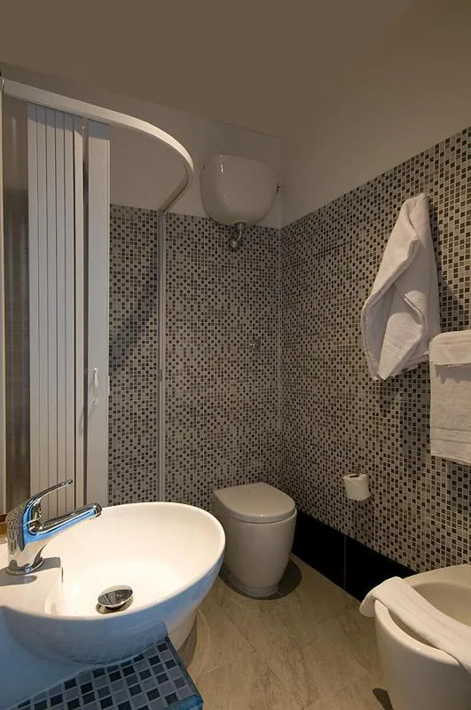 Bathroom in MF Hotel