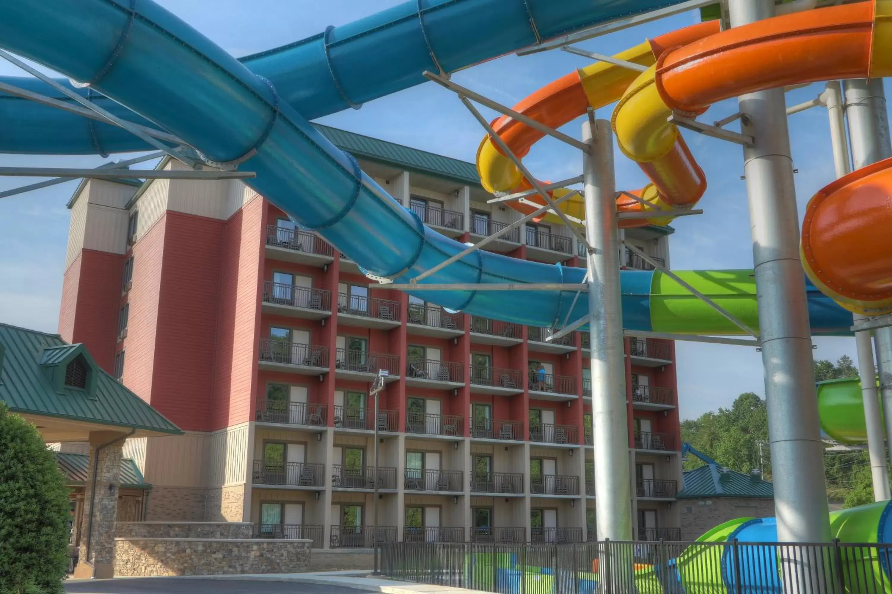 Aqua park, Water Park in Country Cascades Waterpark Resort