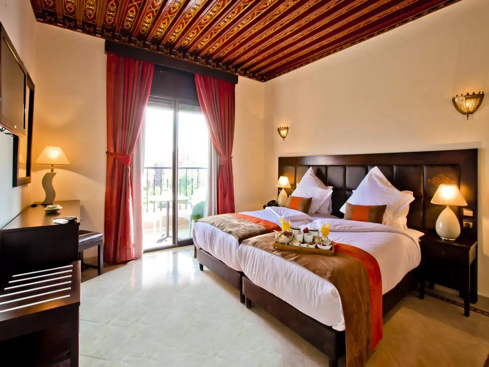 Bedroom, Bed in Hotel Lawrence d'Arabie