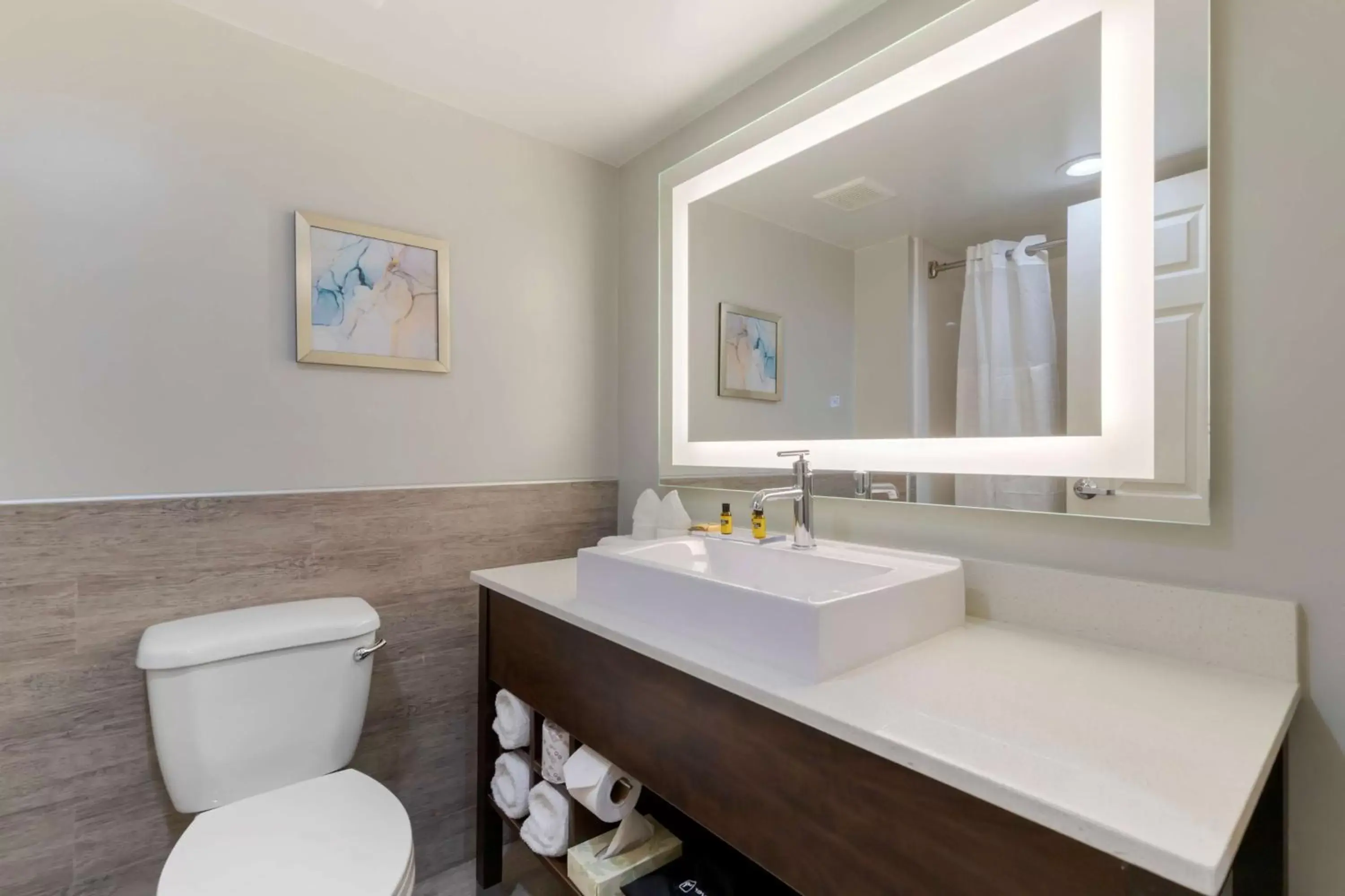 Bathroom in Best Western Plus McAllen Airport Hotel Bathroom in Best Western Plus McAllen Airport Hotel