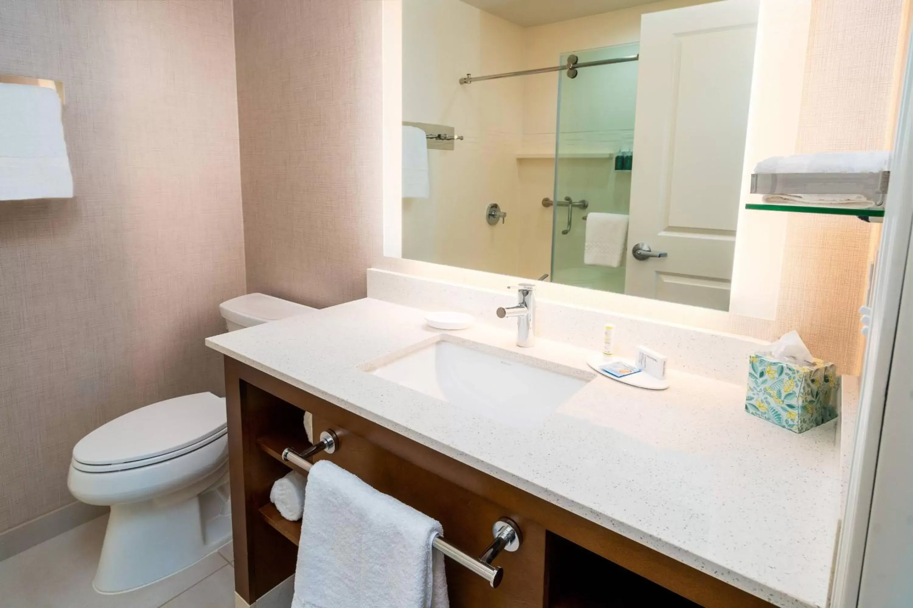 Bathroom in Residence Inn Upper Marlboro Joint Base Andrews