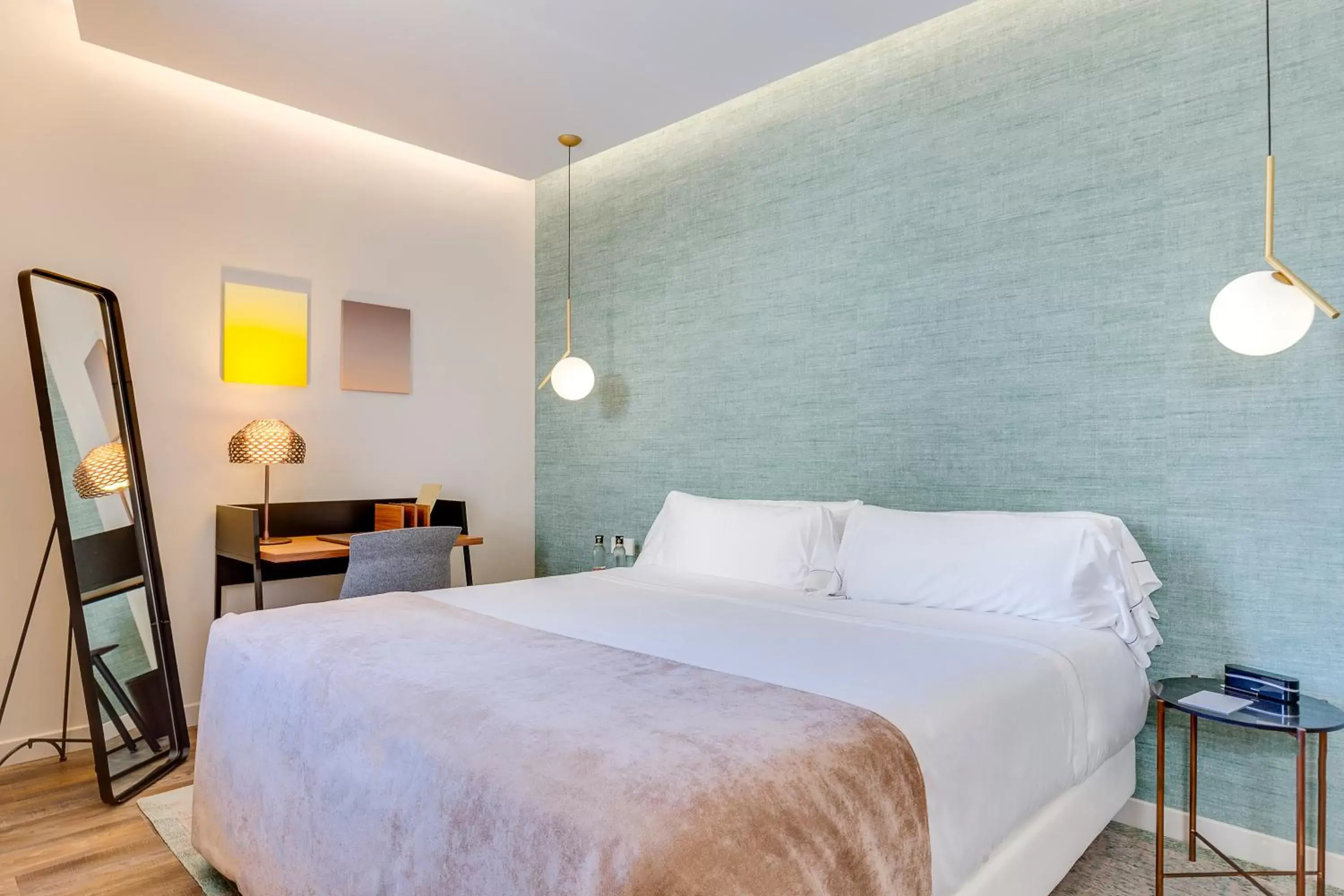 Bed in Sant Jaume Design Hotel