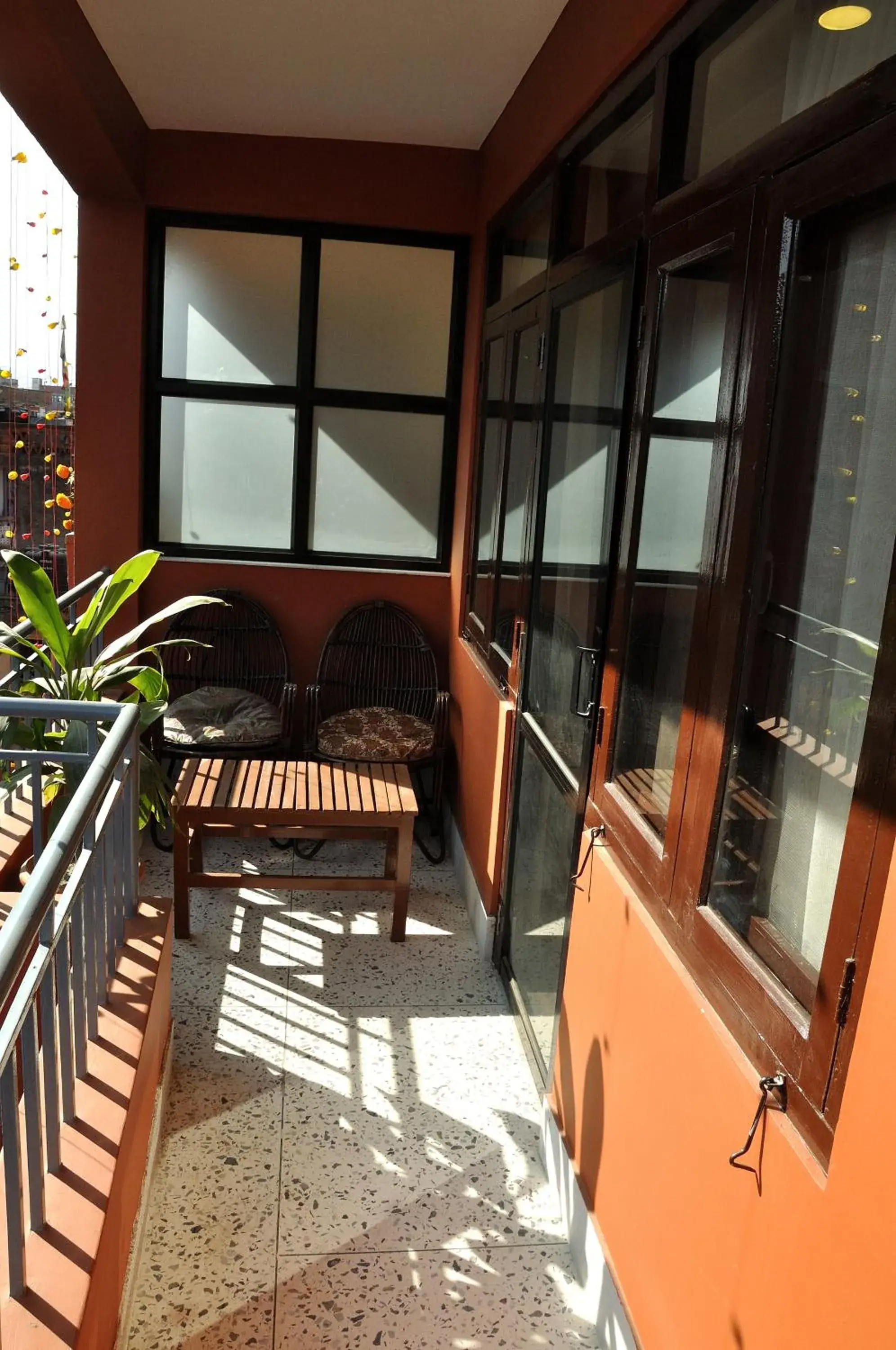 Balcony/Terrace, Seating Area in Tibet Guest House