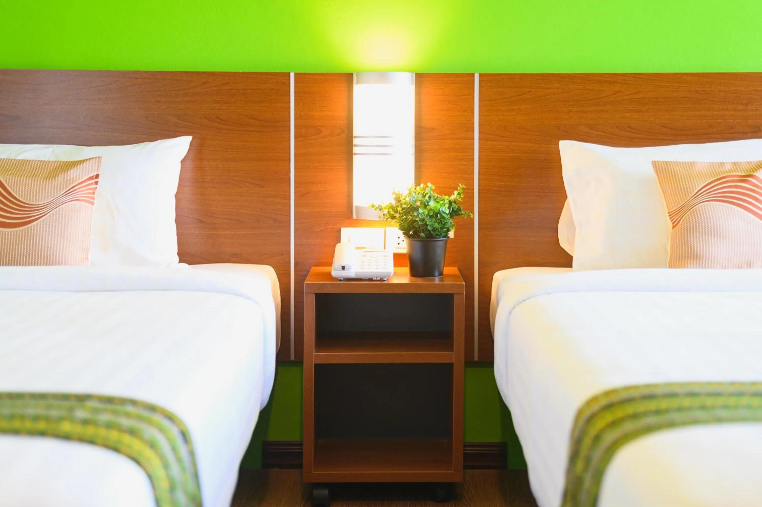 Bedroom, Bed in Eco Inn Prime Nakhon Si Thammarat