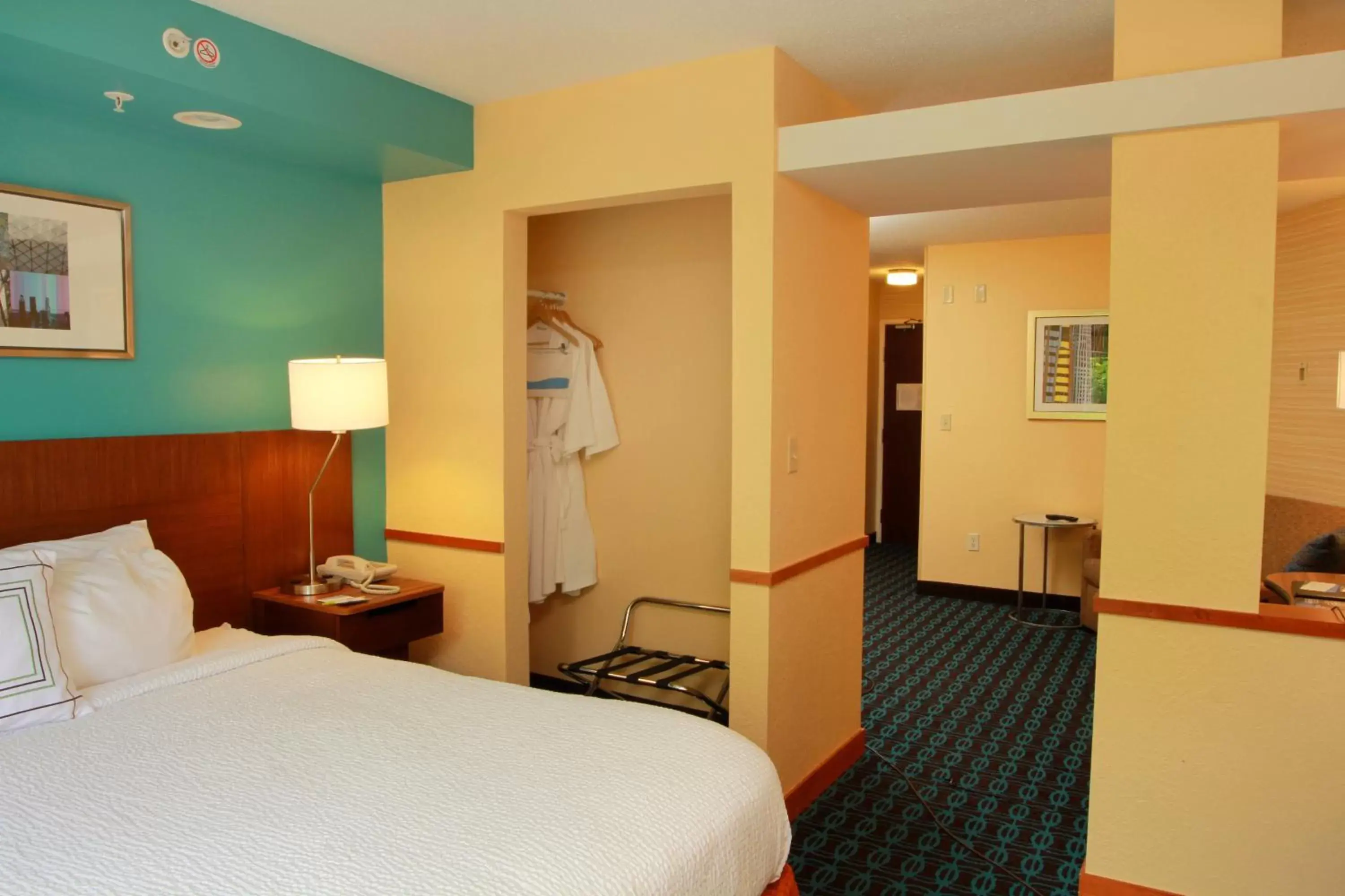 Photo of the whole room, Bed in Fairfield Inn & Suites Traverse City