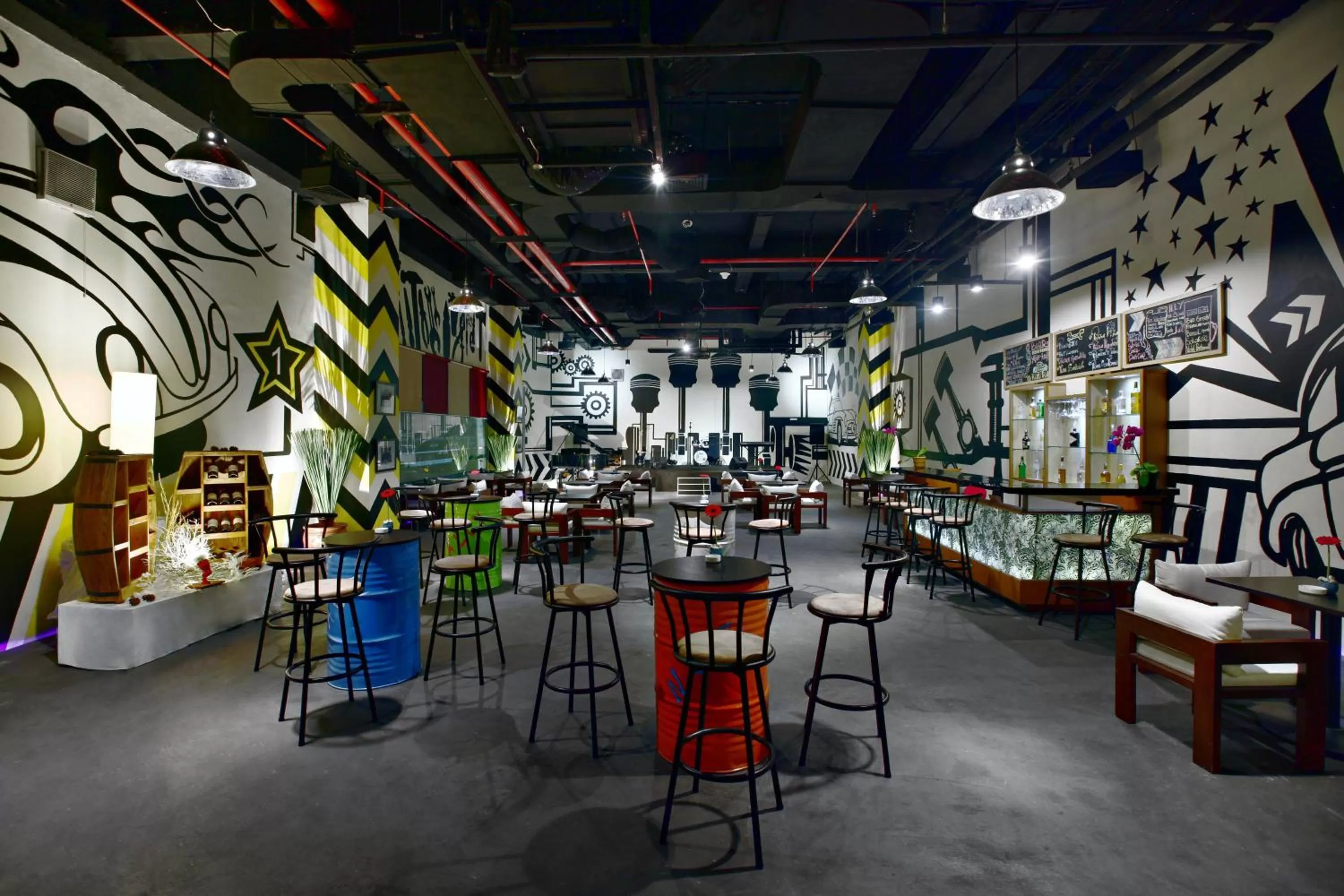 Lounge or bar in Atria Hotel Malang