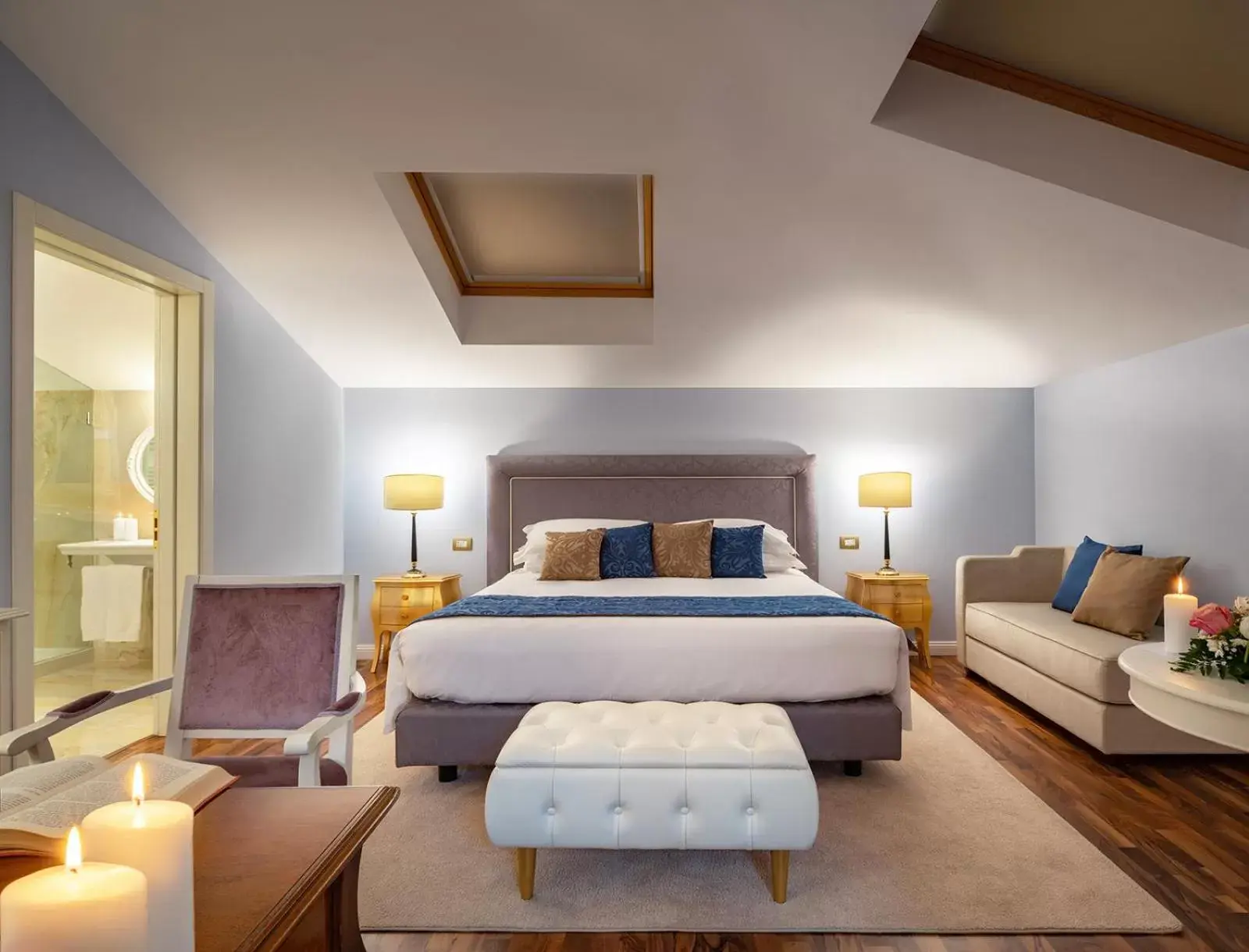 Bed in Grand Hotel Salsomaggiore Bed in Grand Hotel Salsomaggiore