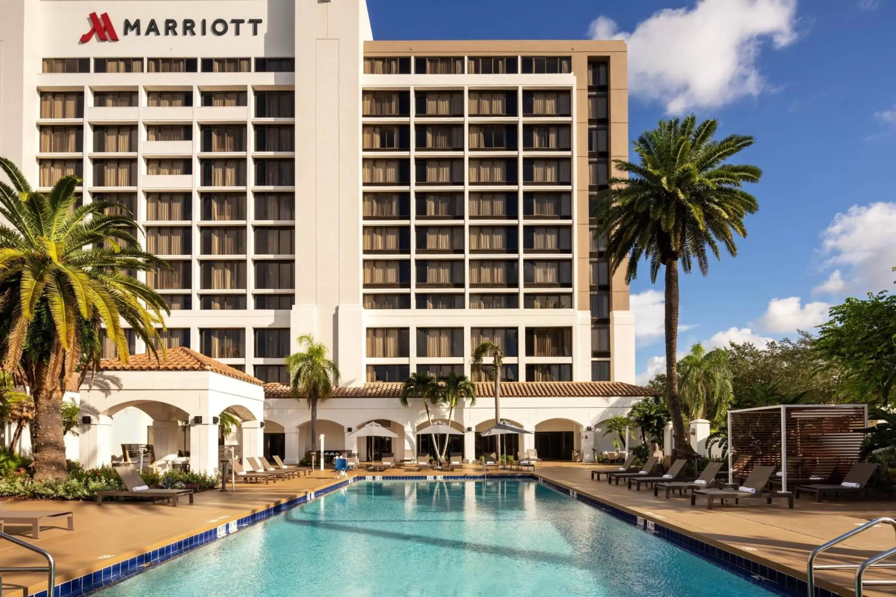 Swimming pool, Property Building in Palm Beach Gardens Marriott
