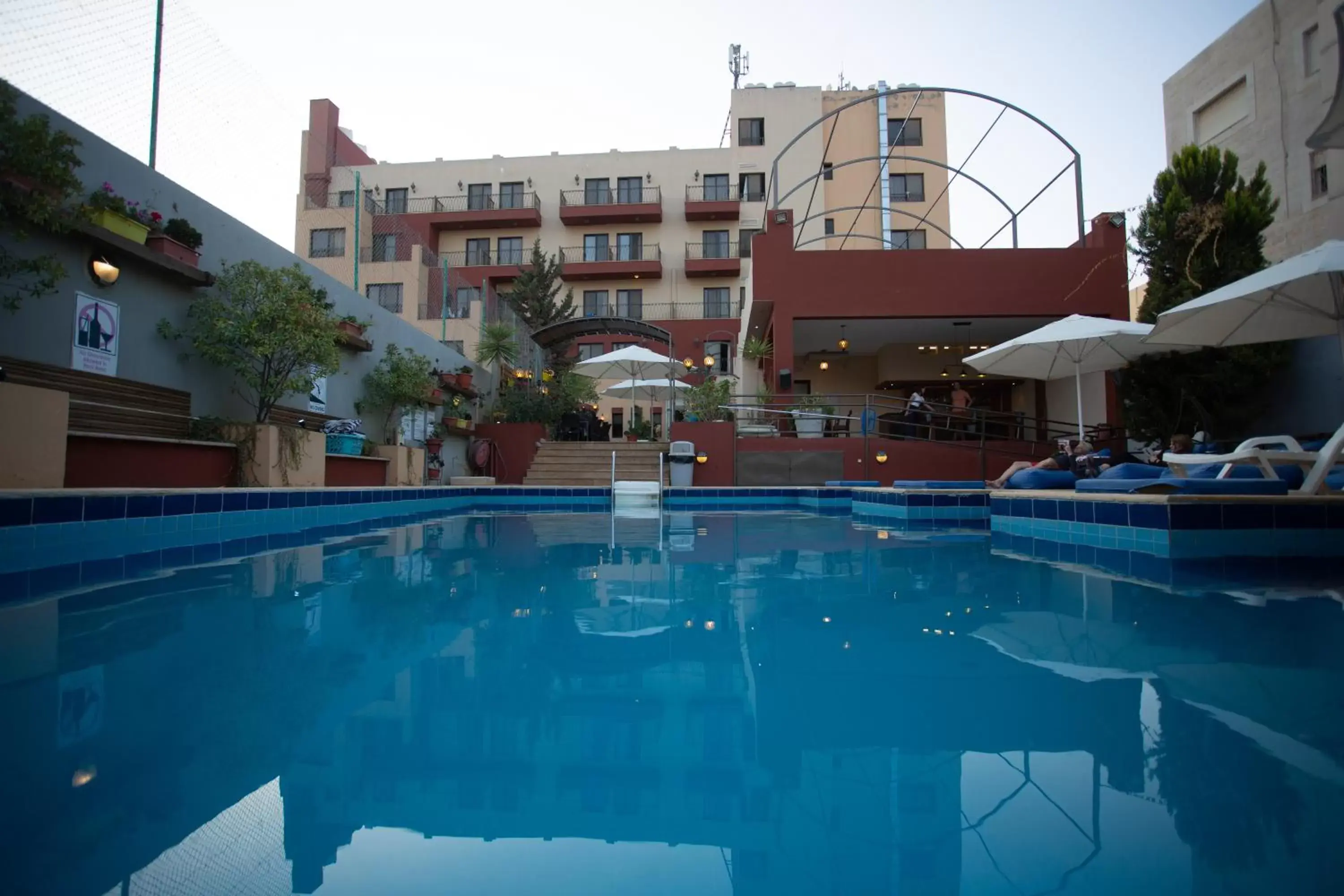 Property building, Swimming Pool in Grand Hotel Madaba