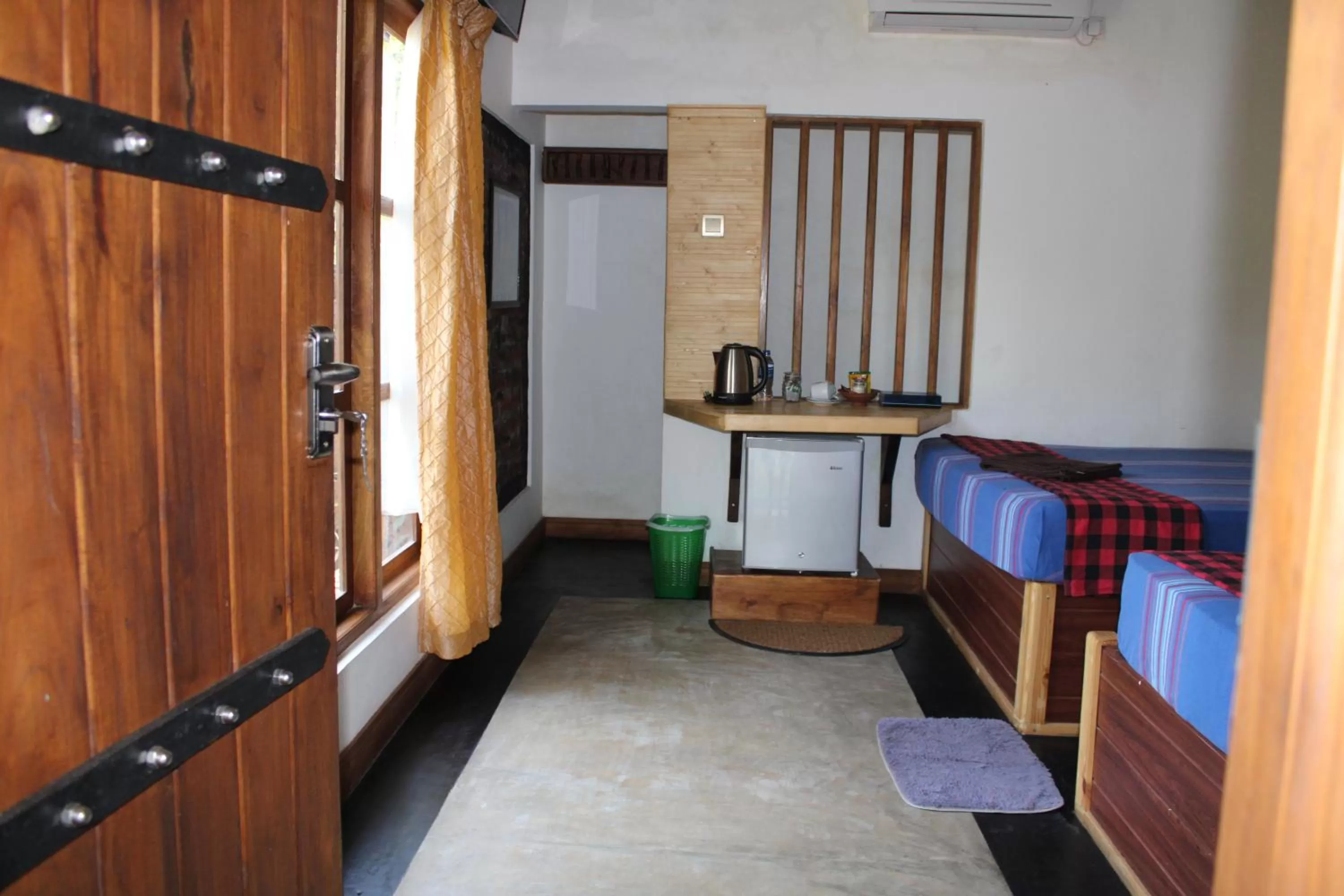 Bed in Green Cottage