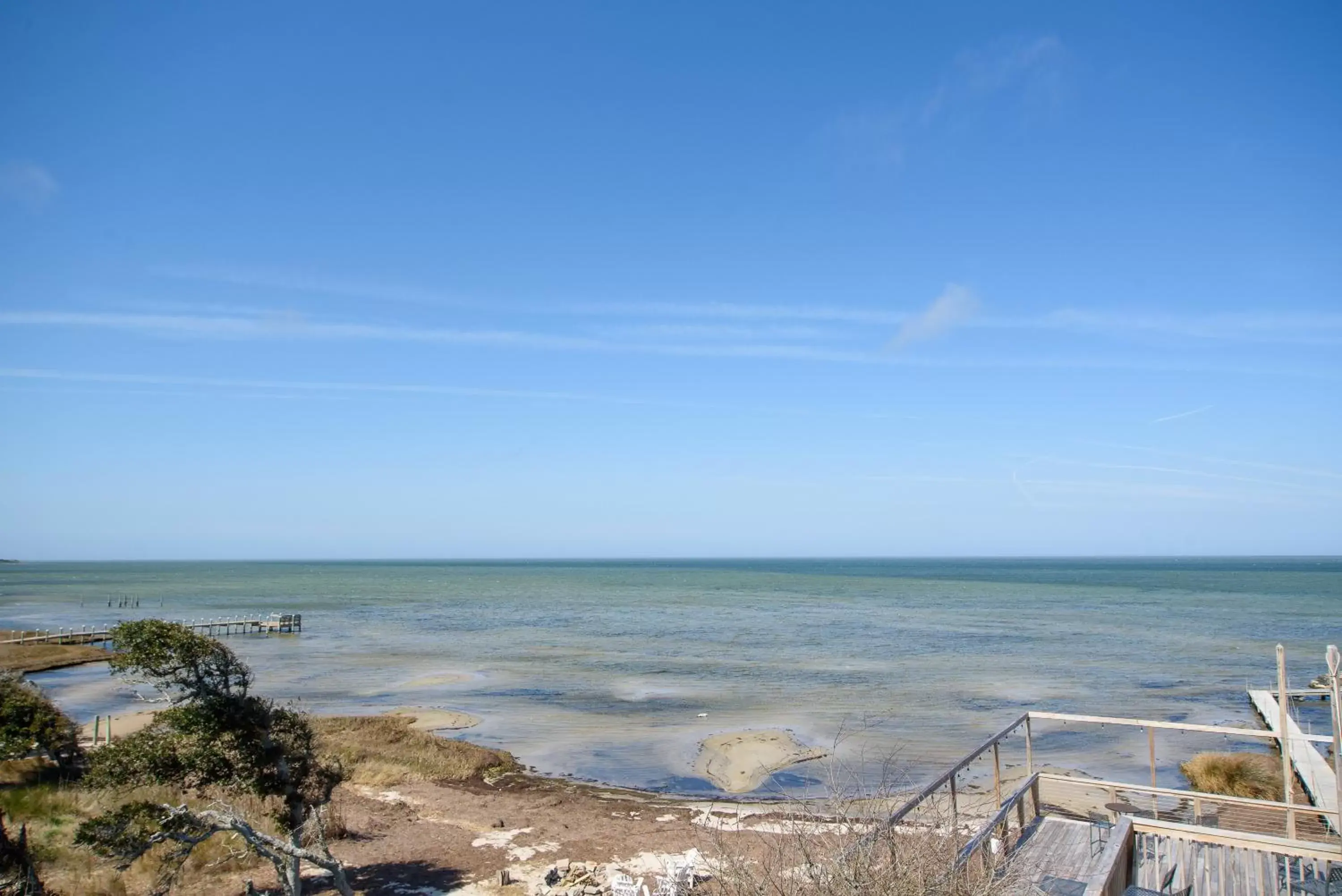 Beach in The Inn on Pamlico Sound