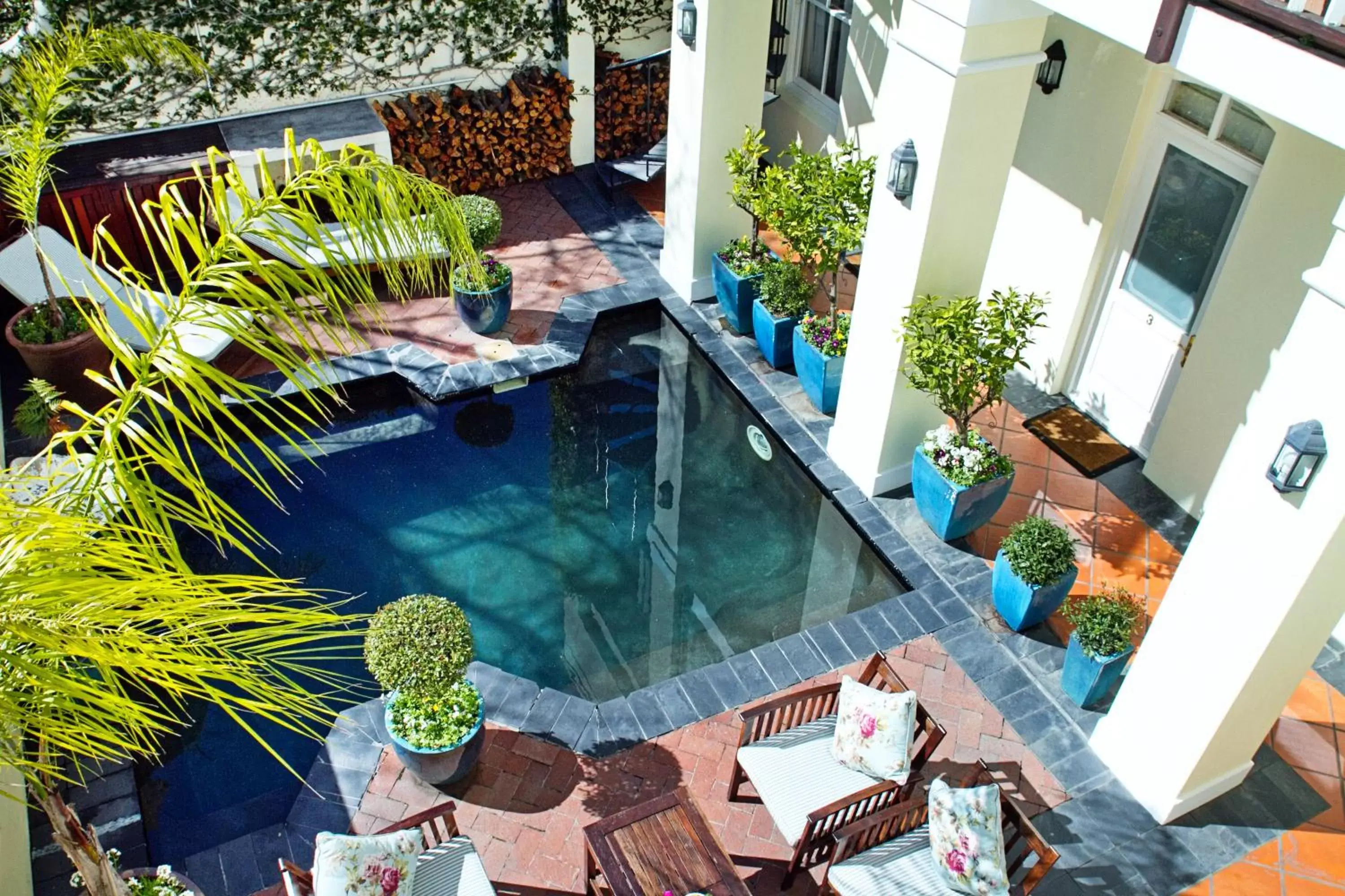 Swimming pool, Pool View in Eendracht Hotel