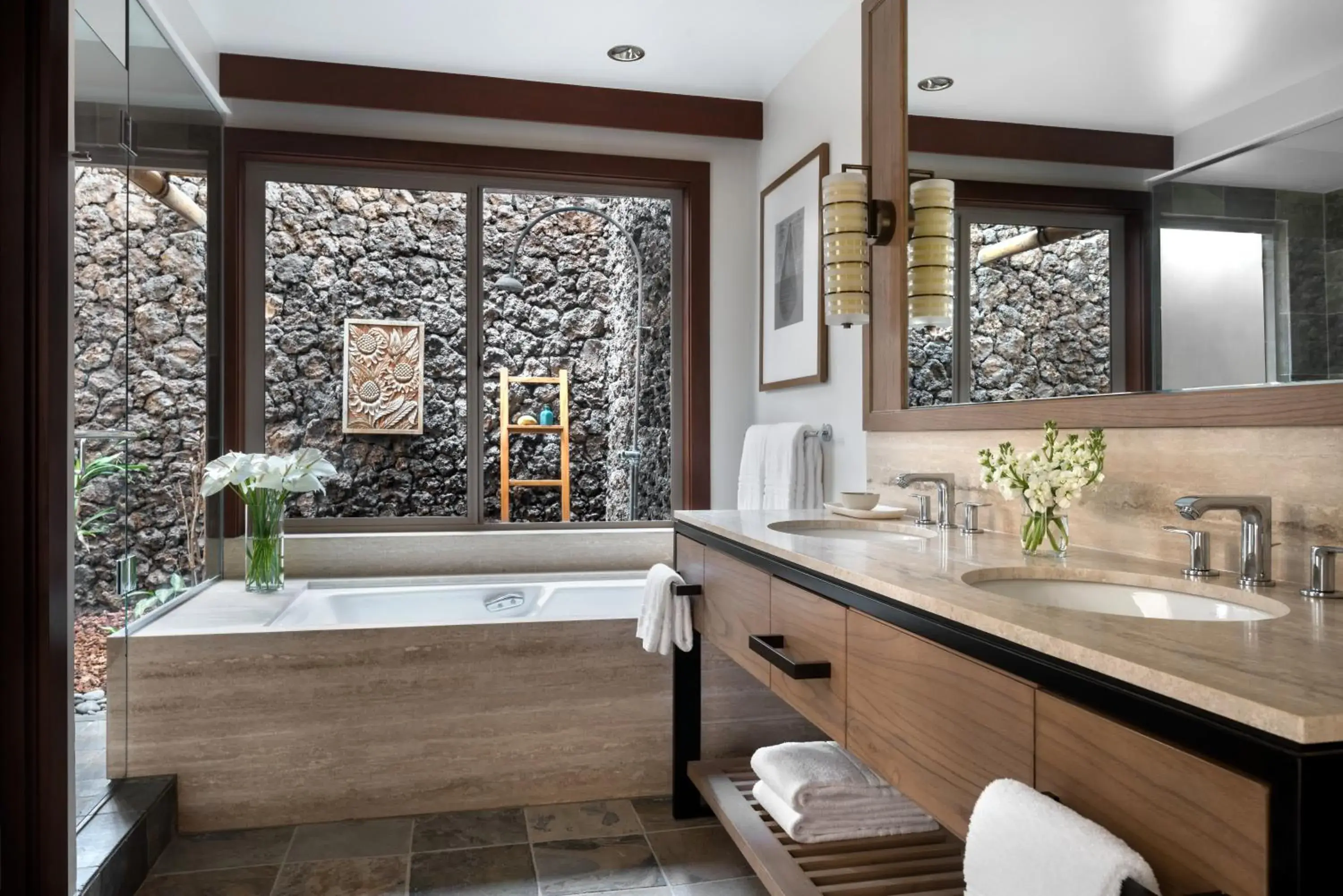 Bathroom in Four Seasons Resort Hualalai