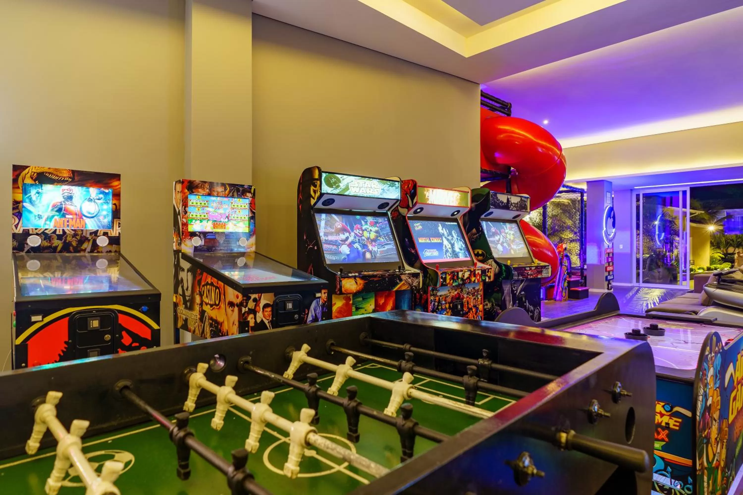 Game Room in Pousada Apple House Paraty