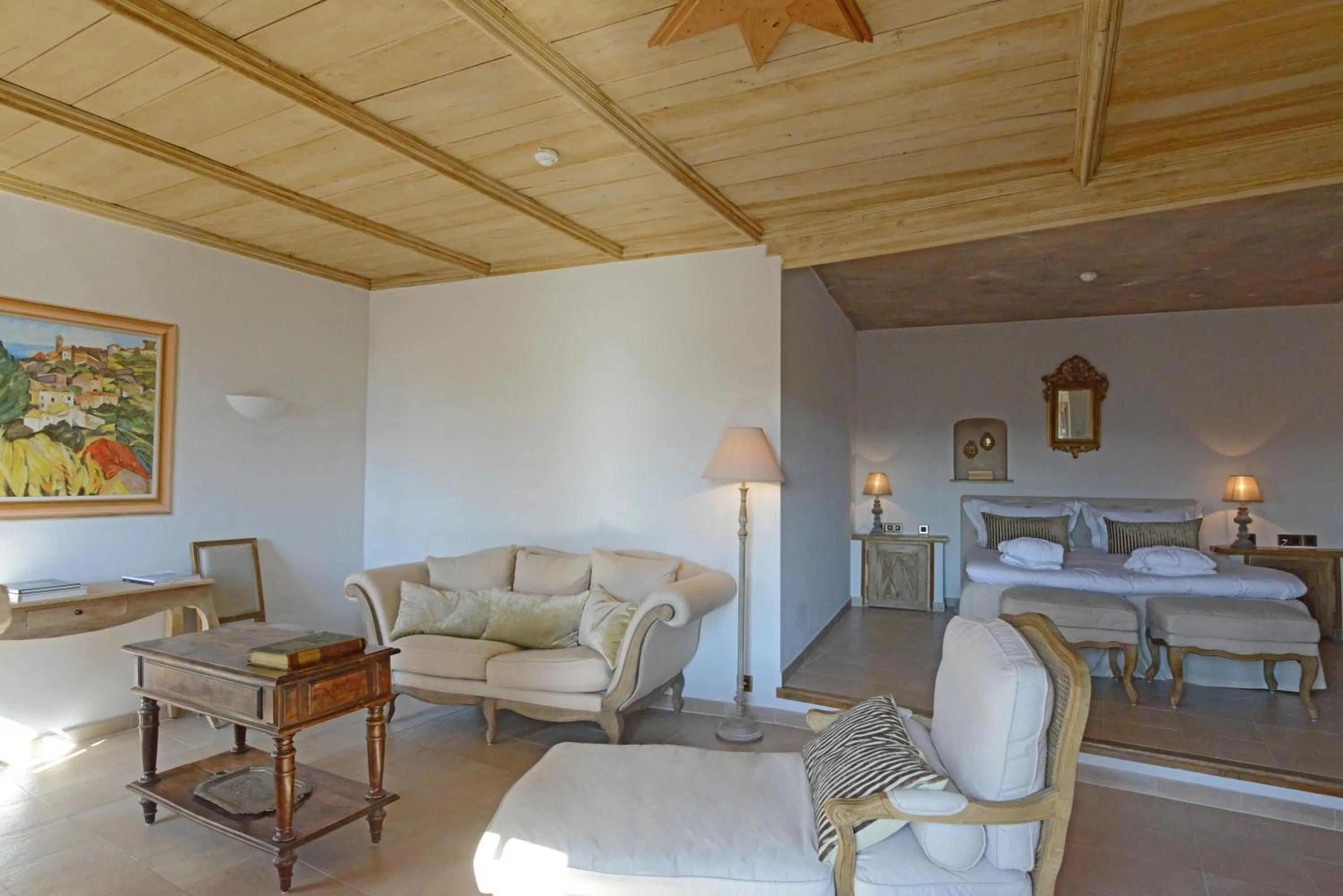 Bedroom in Château Le Cagnard