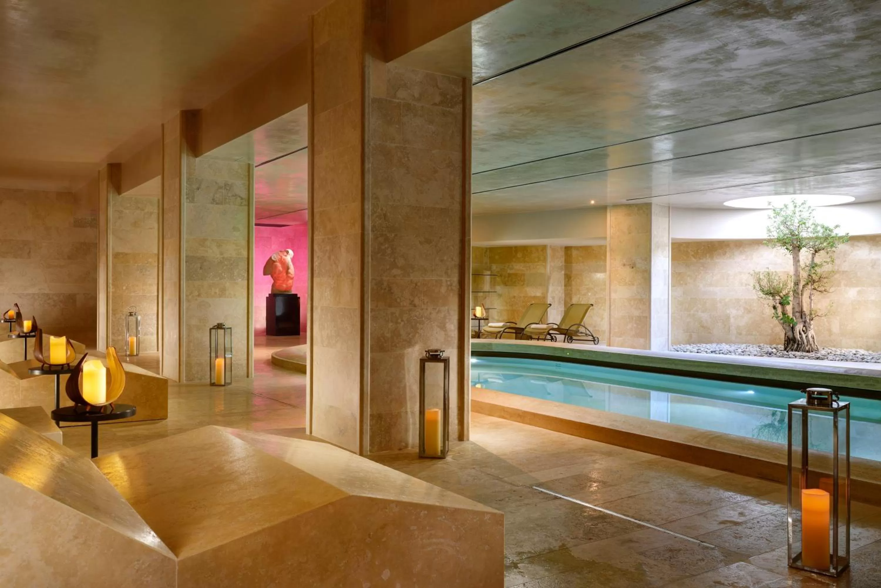 Spa and wellness centre/facilities in A.Roma Lifestyle Hotel