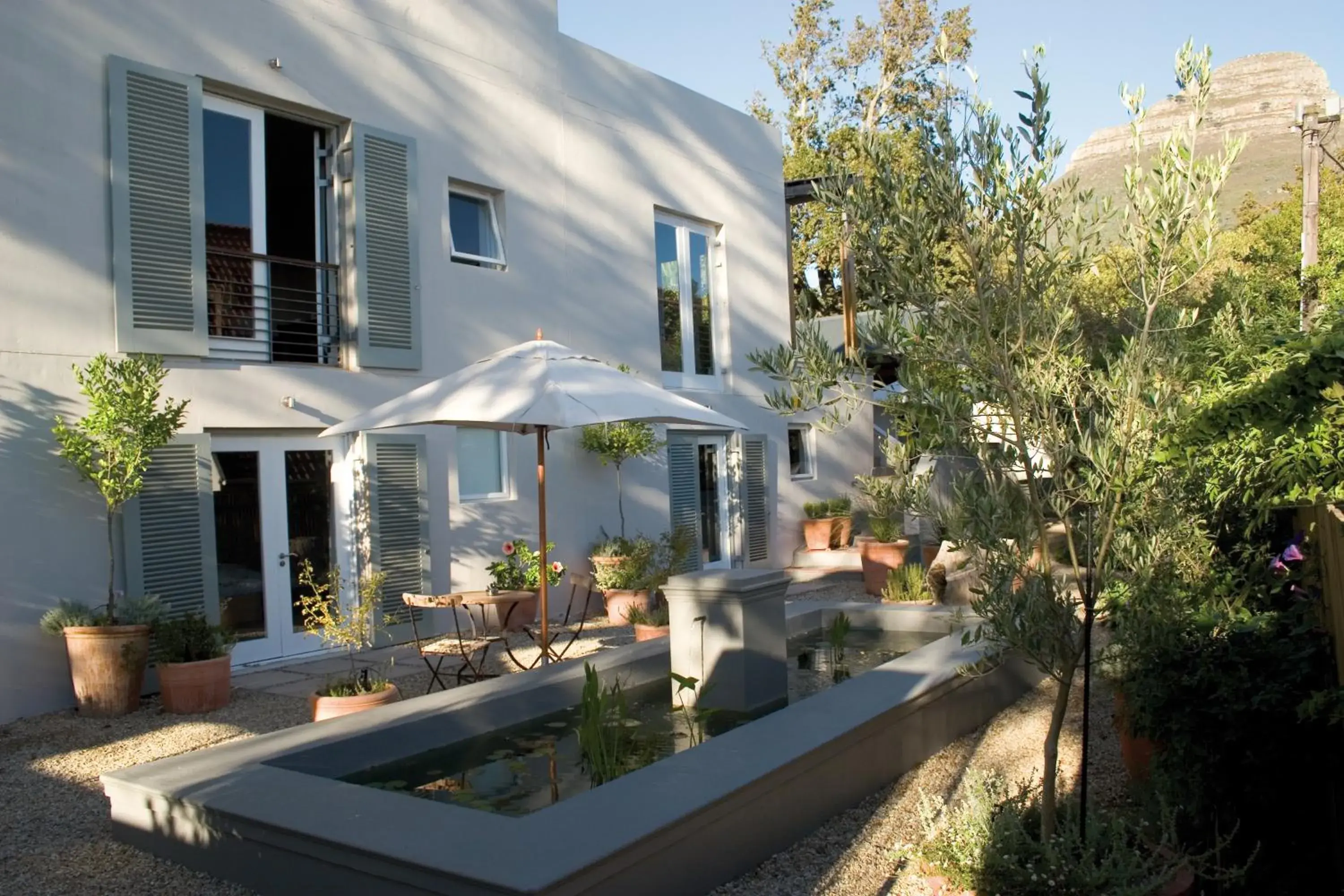 Patio, Property Building in Four Rosmead Boutique Guesthouse