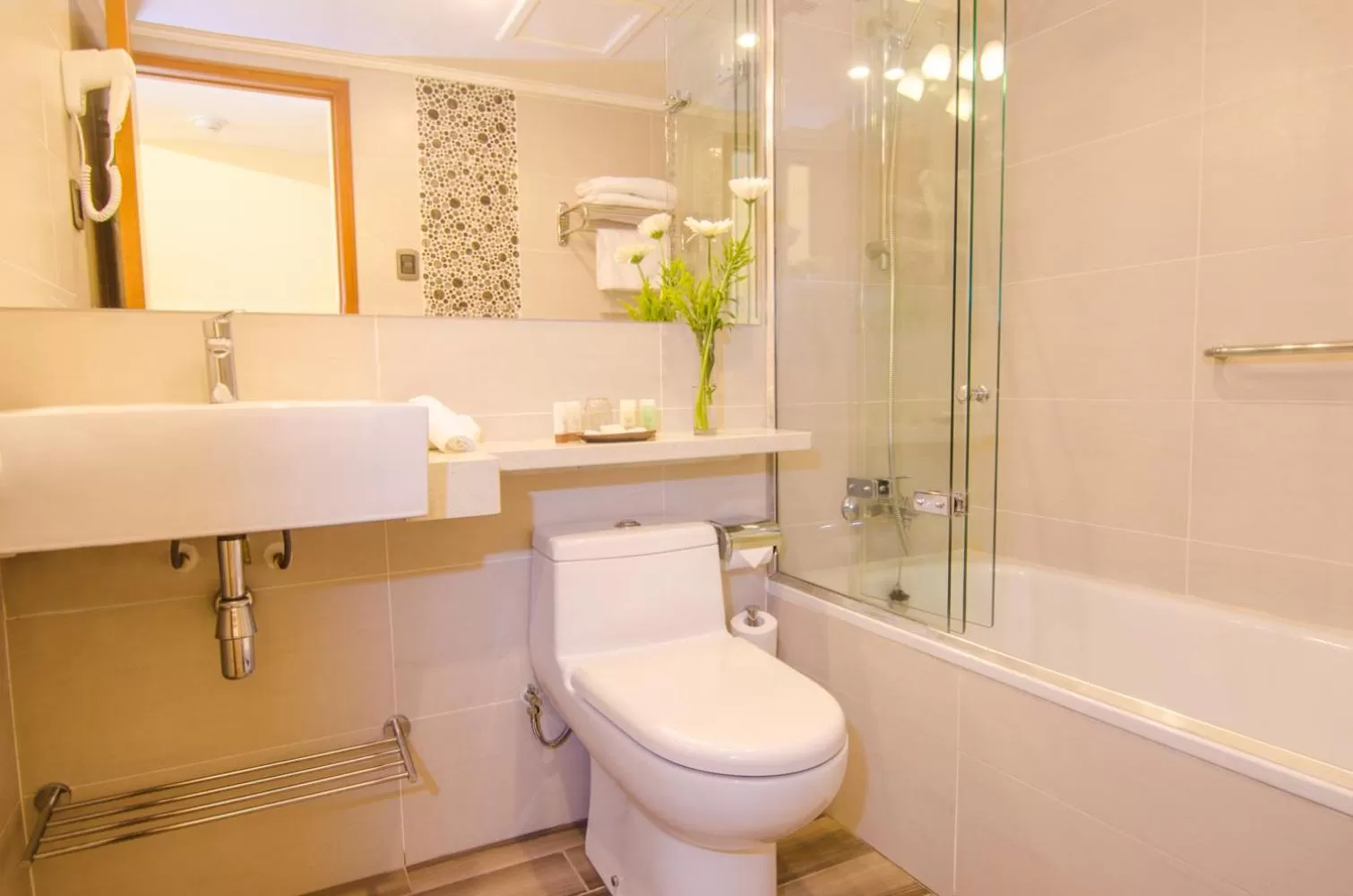 Bathroom in Hotel Restaurante Ankara