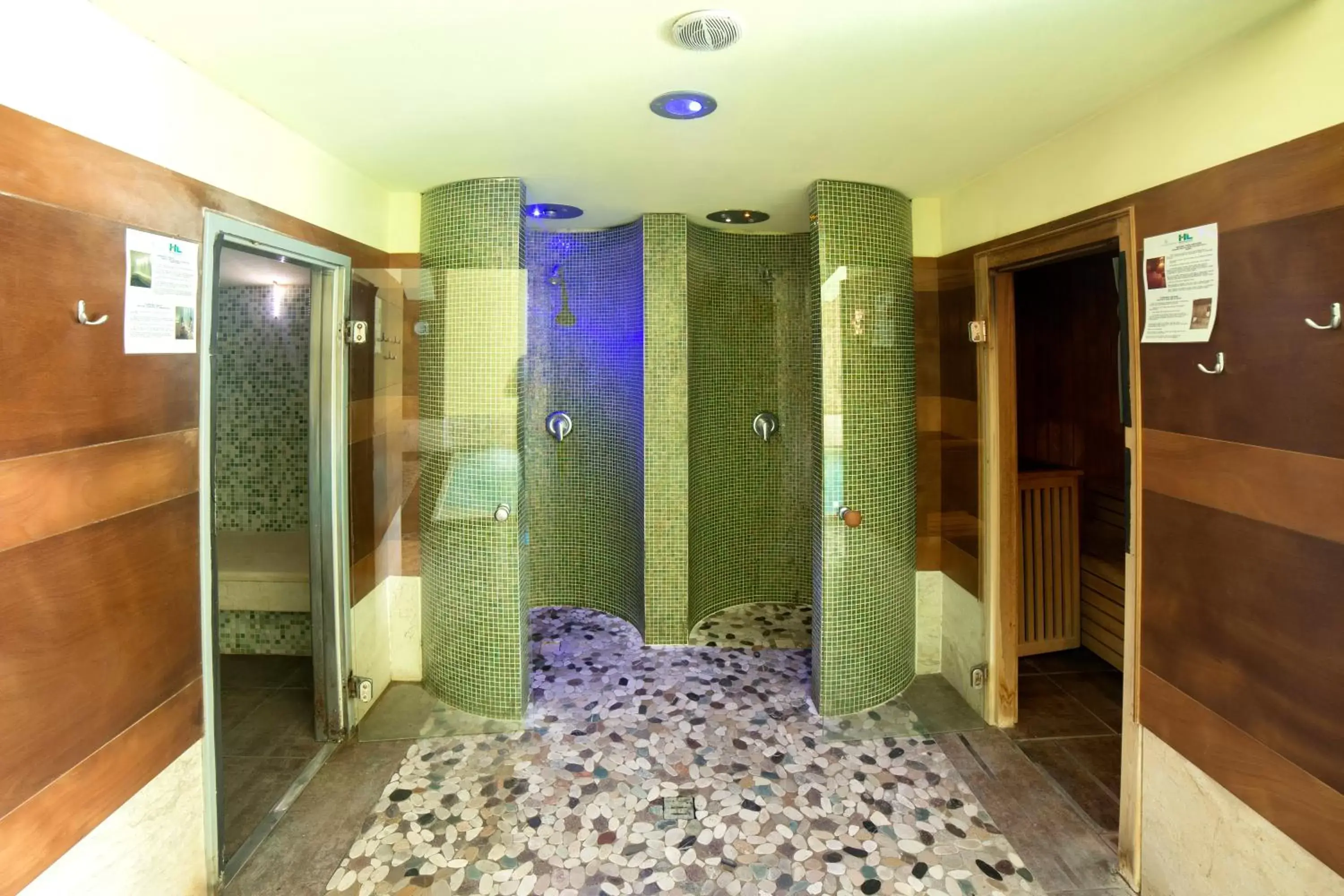 Sauna, Bathroom in Hotel Lovere Resort & Spa