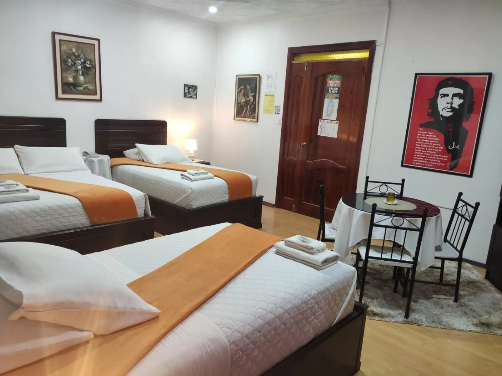 Bed in Hotel el Che No apto para corruptos