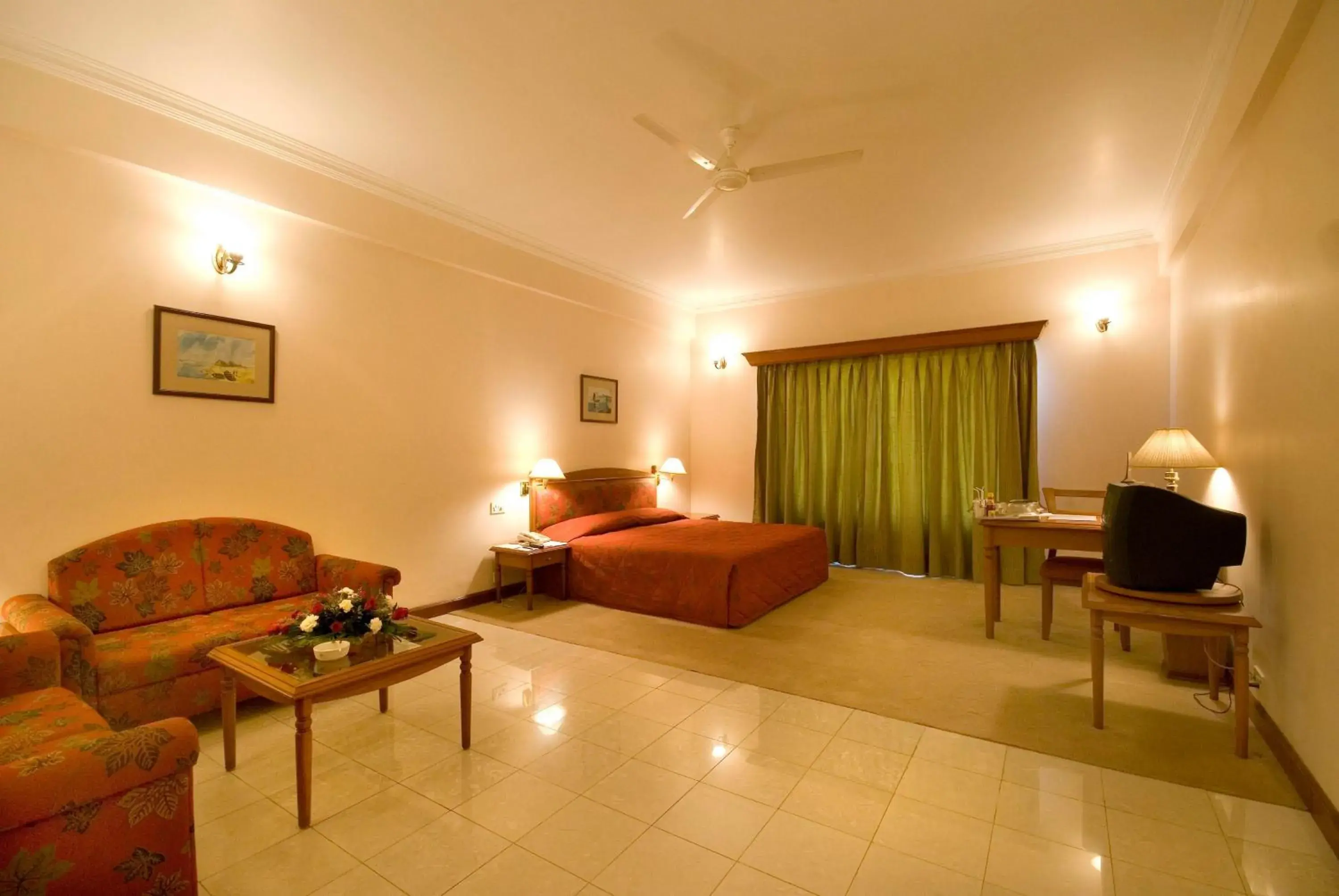 Photo of the whole room in Hotel Express Residency-Jamnagar