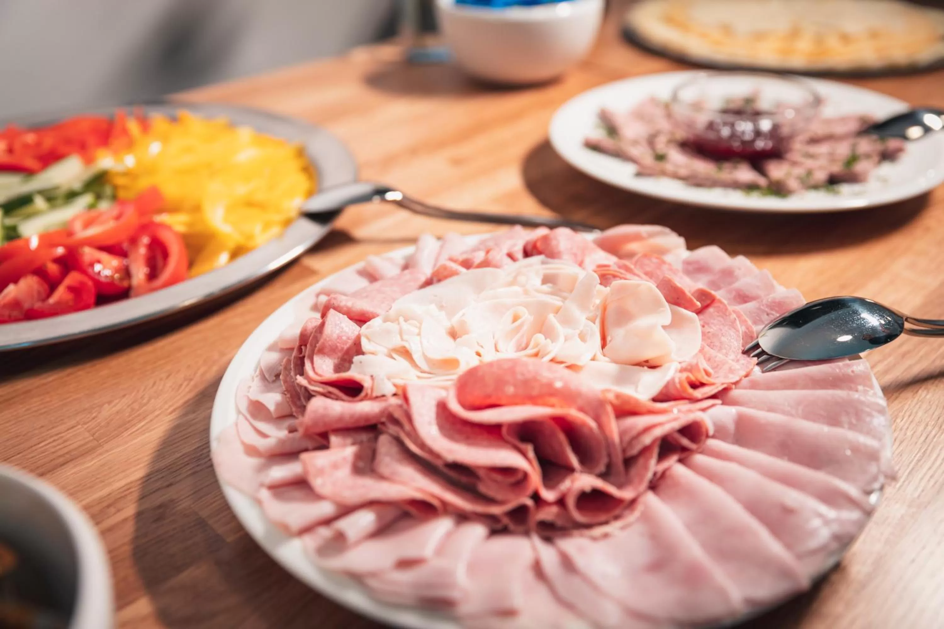 Buffet breakfast in Hotel Orlík