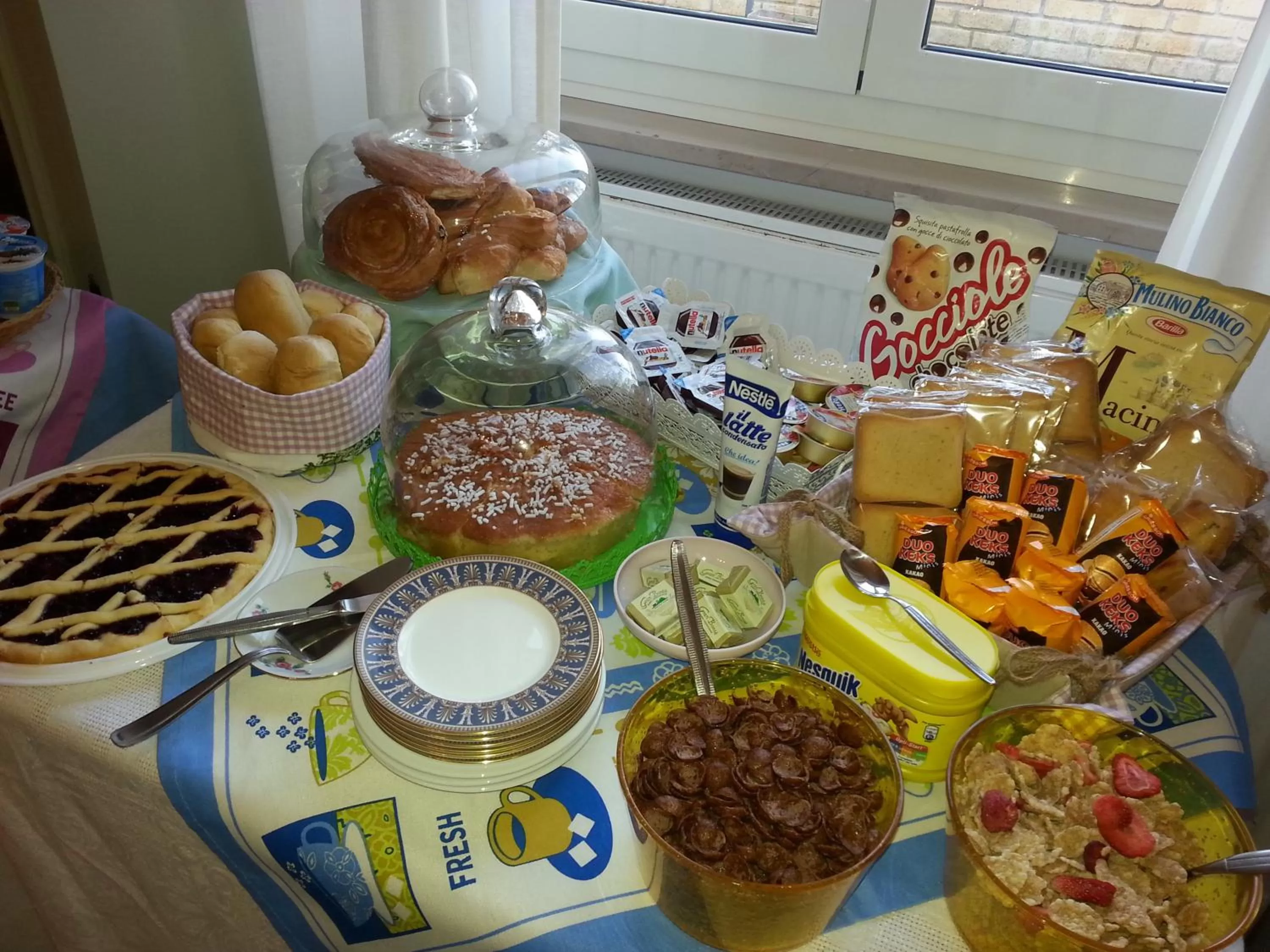 Food and drinks in Bed and Breakfast Romantica Evasione