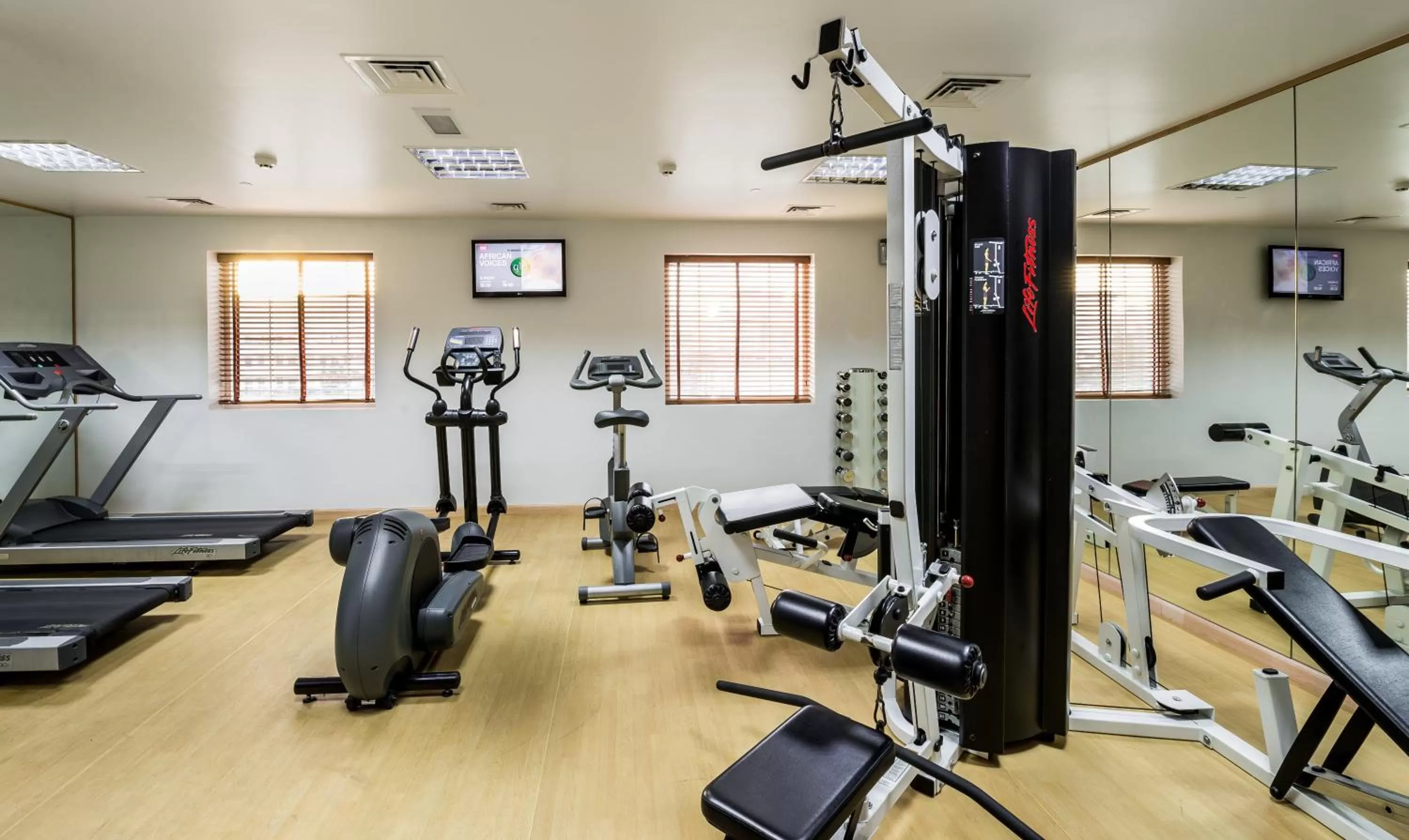 Fitness centre/facilities in Holiday Inn Express Dubai, Jumeirah by IHG