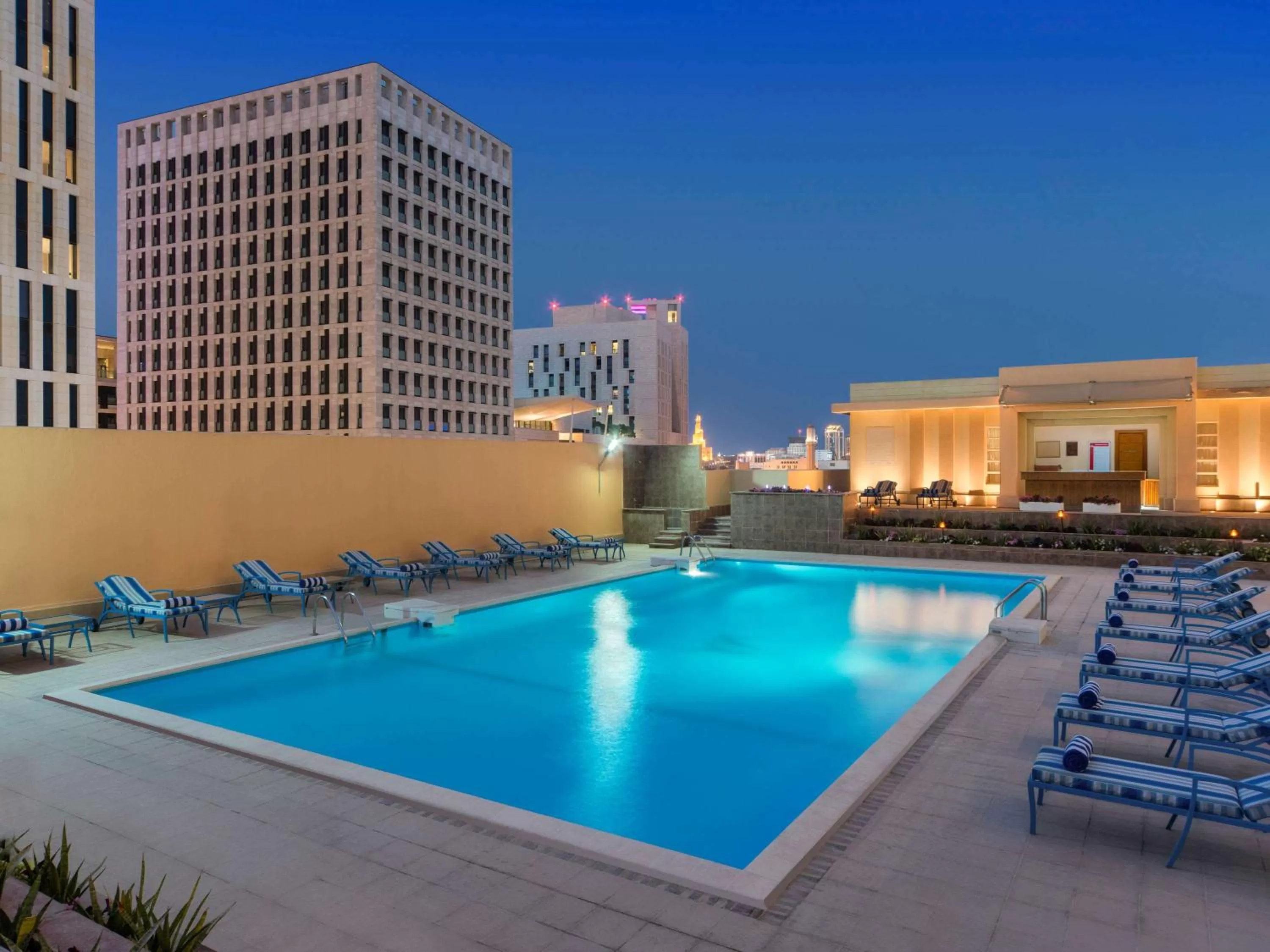 On site, Swimming Pool in M Grand Hotel Doha