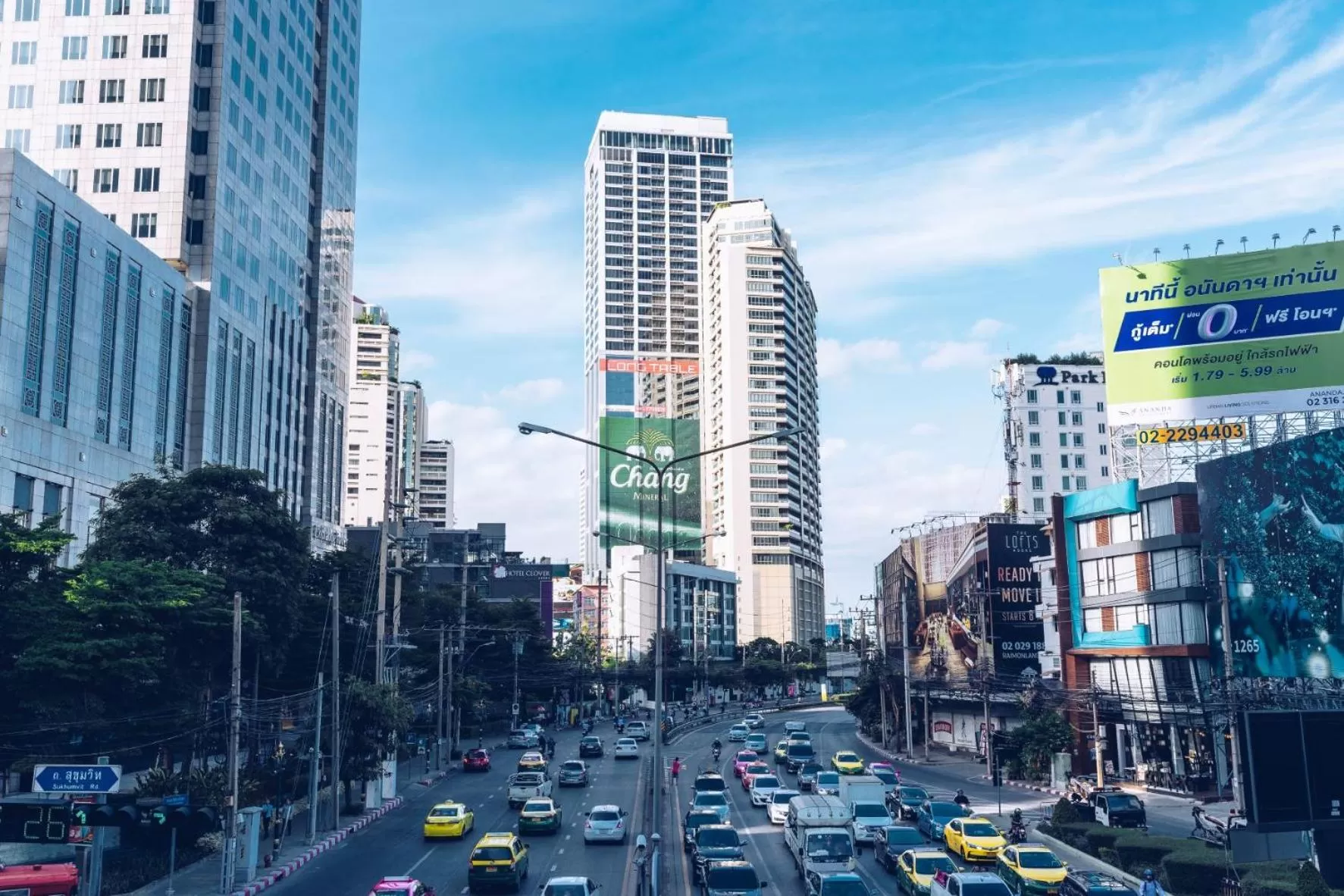 Property building in Column Bangkok Hotel