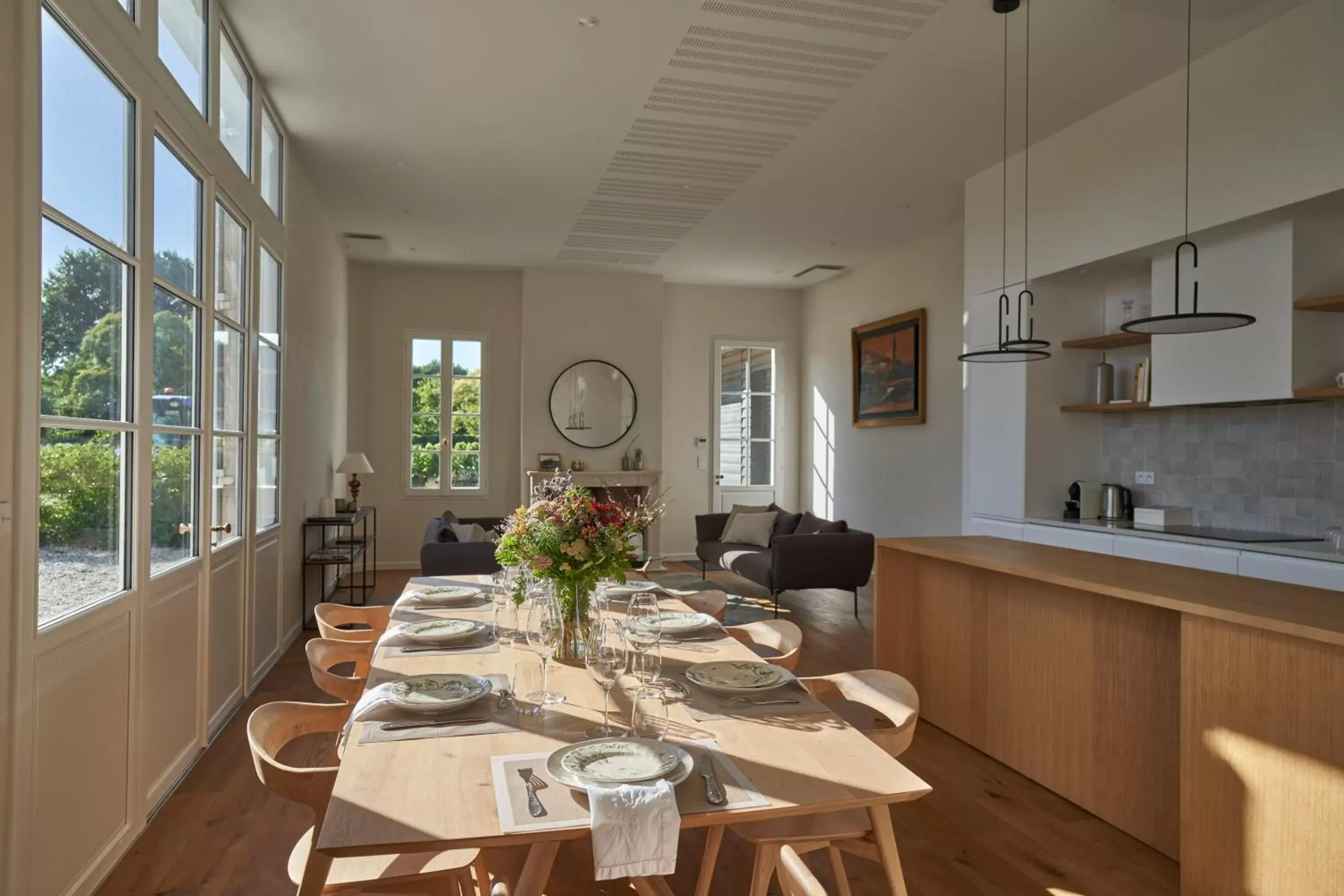Communal kitchen, Restaurant/Places to Eat in Château Bonalgue - Pomerol