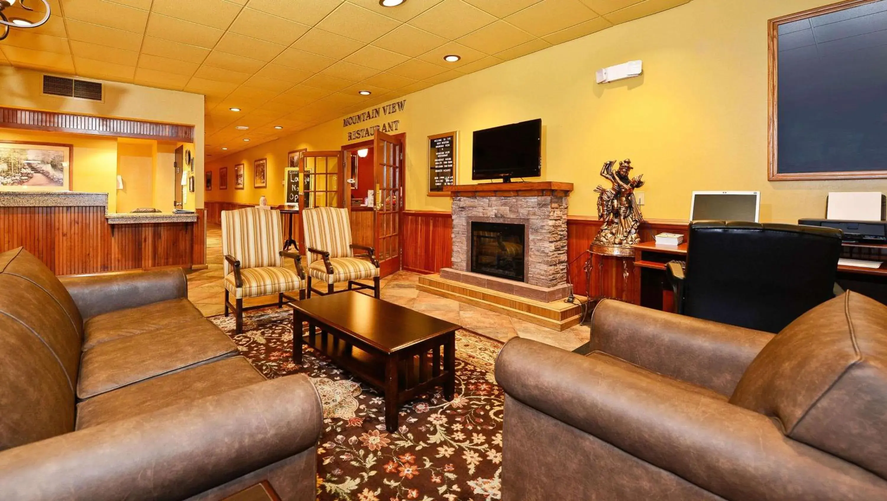 Decorative detail, Lounge/Bar in Magnuson Hotel Mountain View