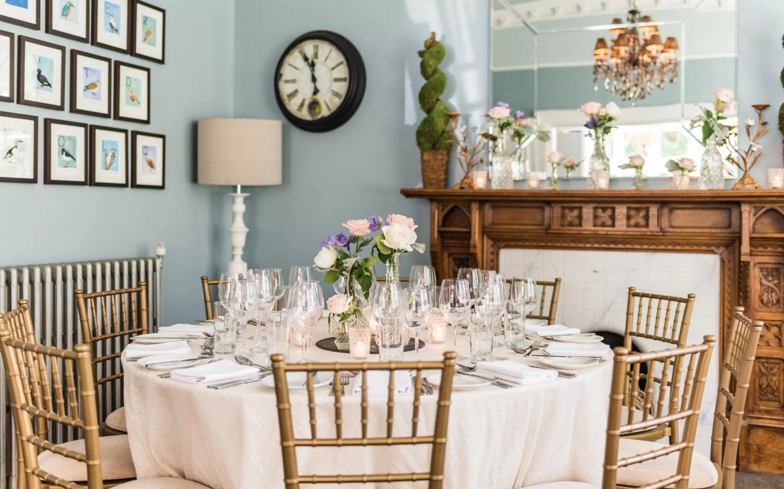 Decorative detail in Didsbury House Hotel