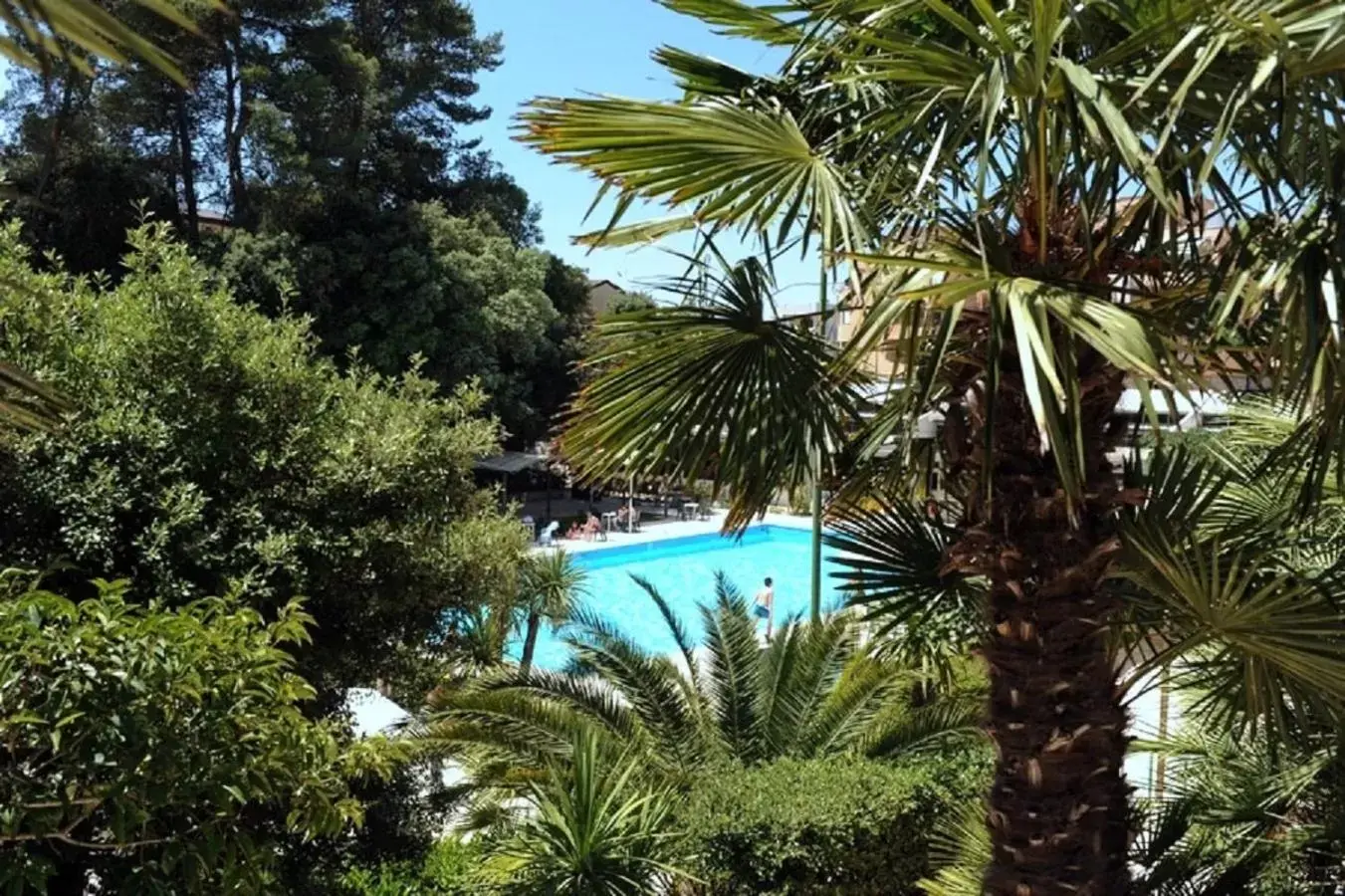 Swimming Pool in Hotel Villa Rosa