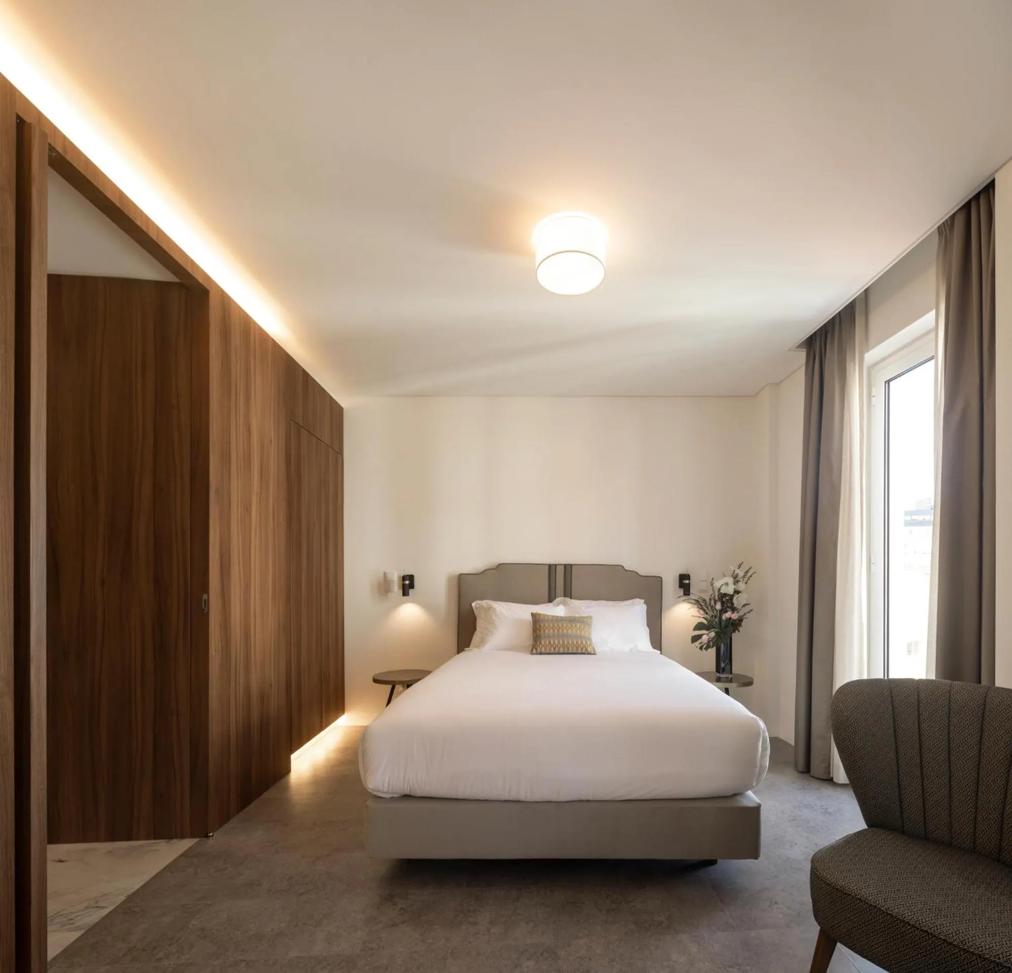 Bedroom, Bed in Lisbon Serviced Apartments - Avenida