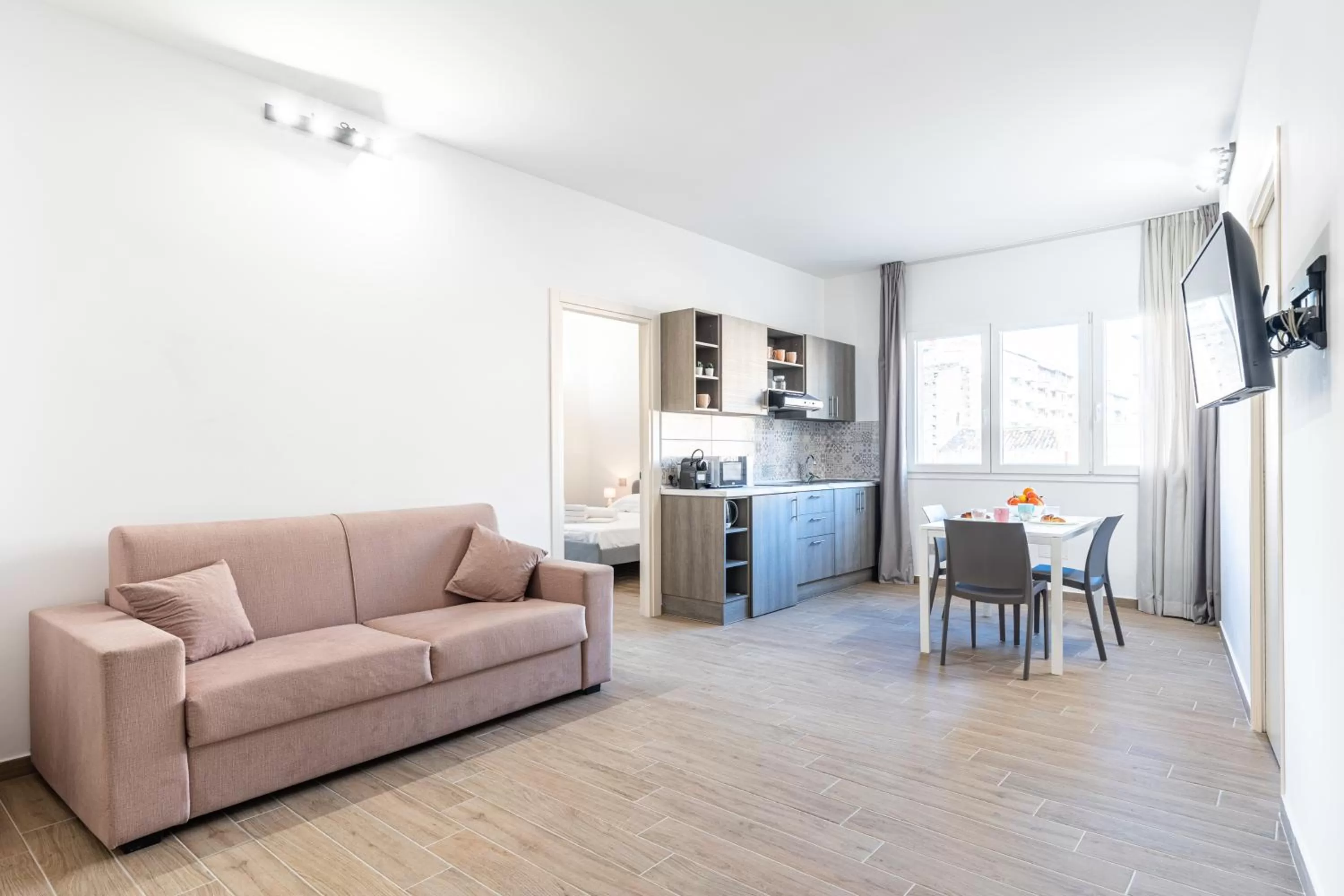 Kitchen or kitchenette in Solemar Sicilia - Multi Suite