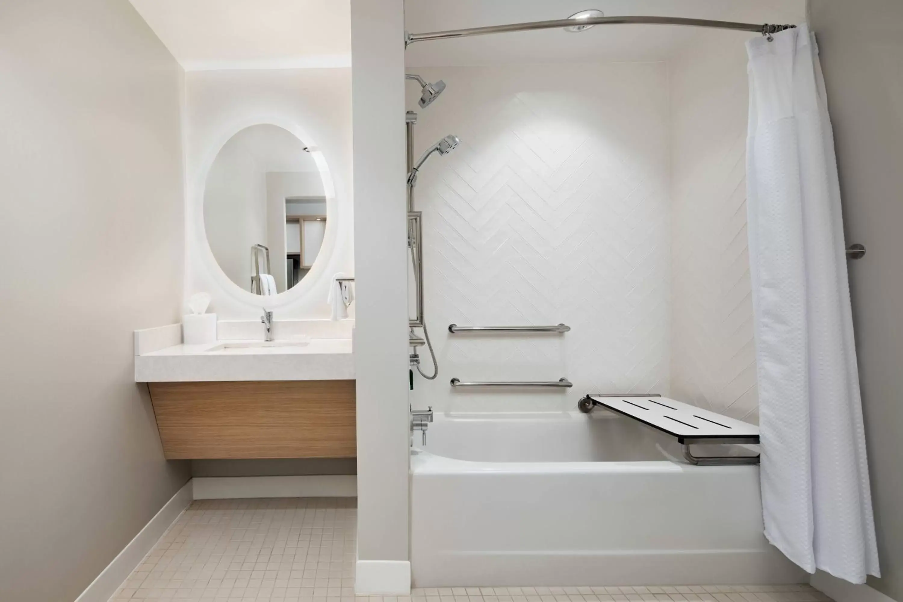 Bathroom in TownePlace Suites by Marriott Tampa Casino Area