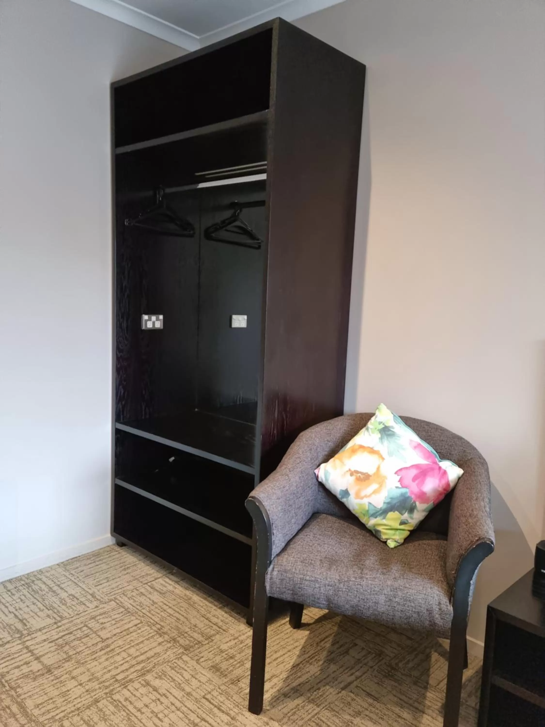 wardrobe in Paroa Hotel