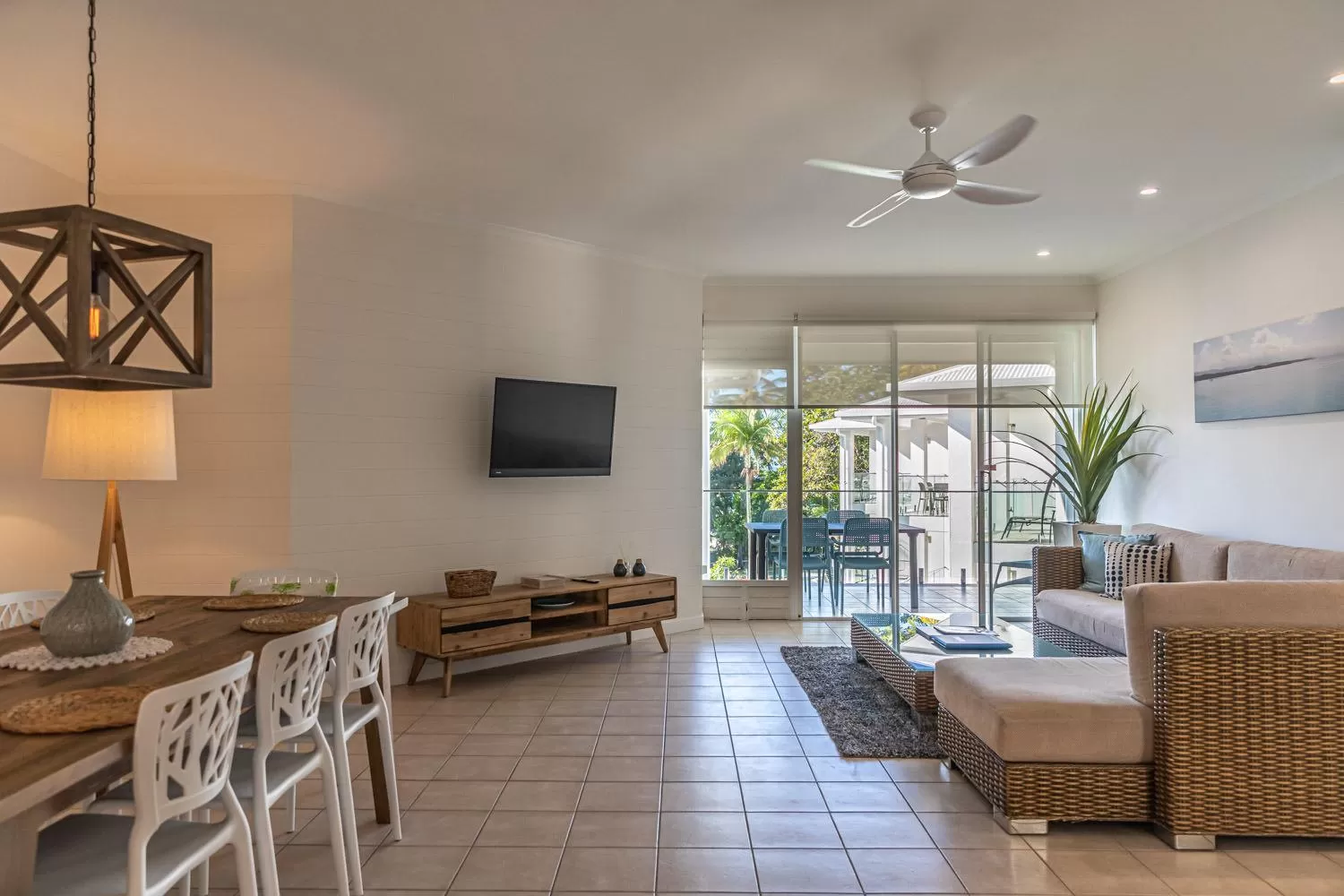 Living room in Beaches Holiday Apartments - Official Onsite Reception & Check In