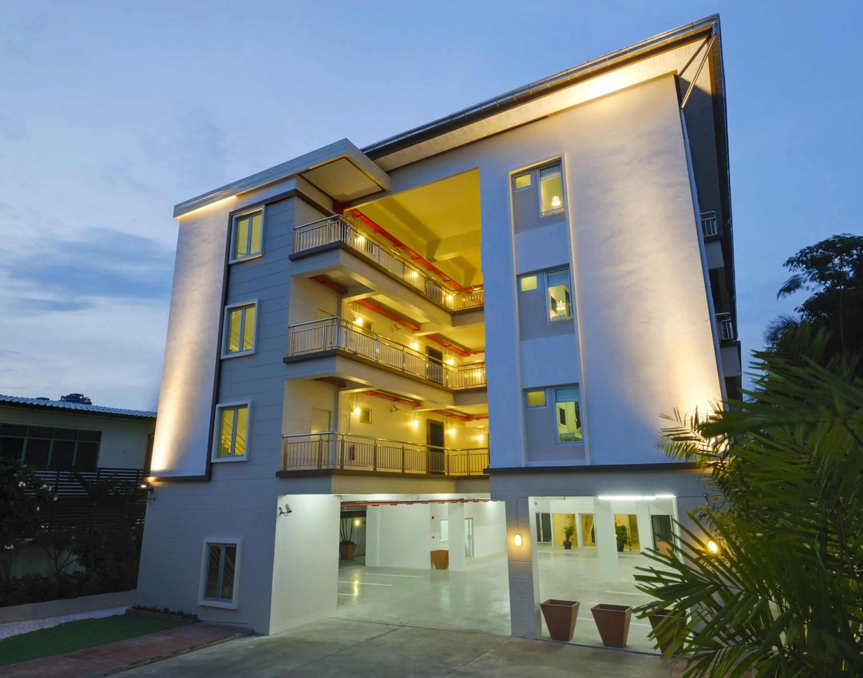 Facade/entrance in T Series Place Serviced Apartment