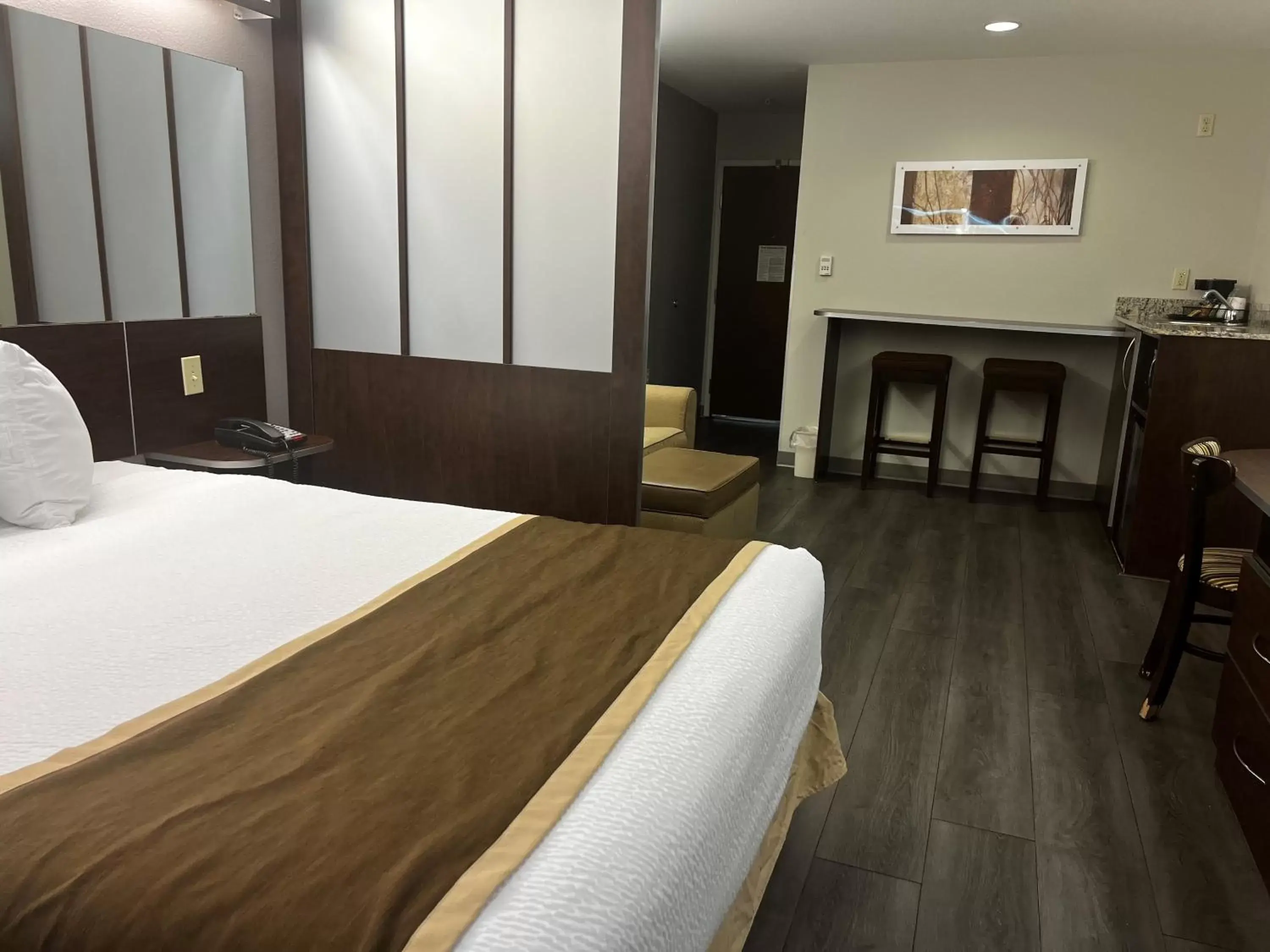 Photo of the whole room, Bed in Microtel Inn & Suites by Wyndham Pearl River/Slidell