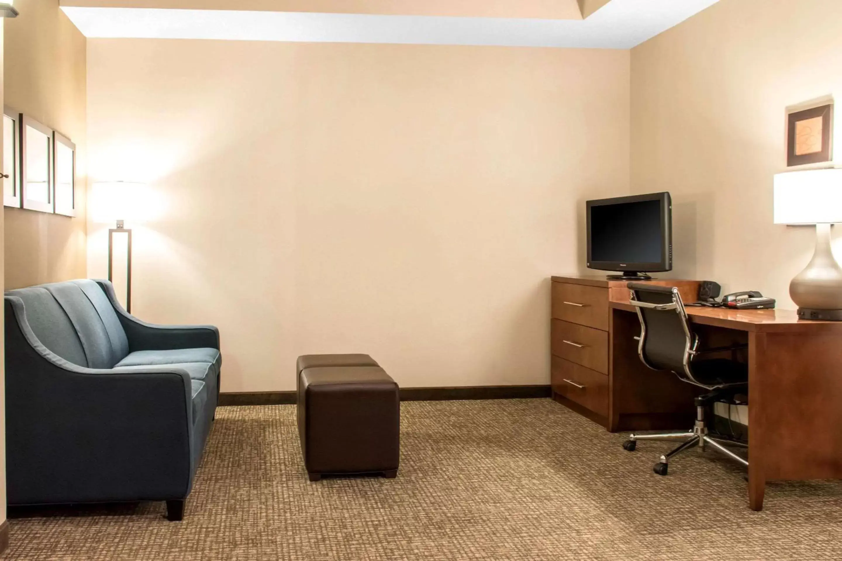 Photo of the whole room, Seating Area in Comfort Suites Scranton near Montage Mountain