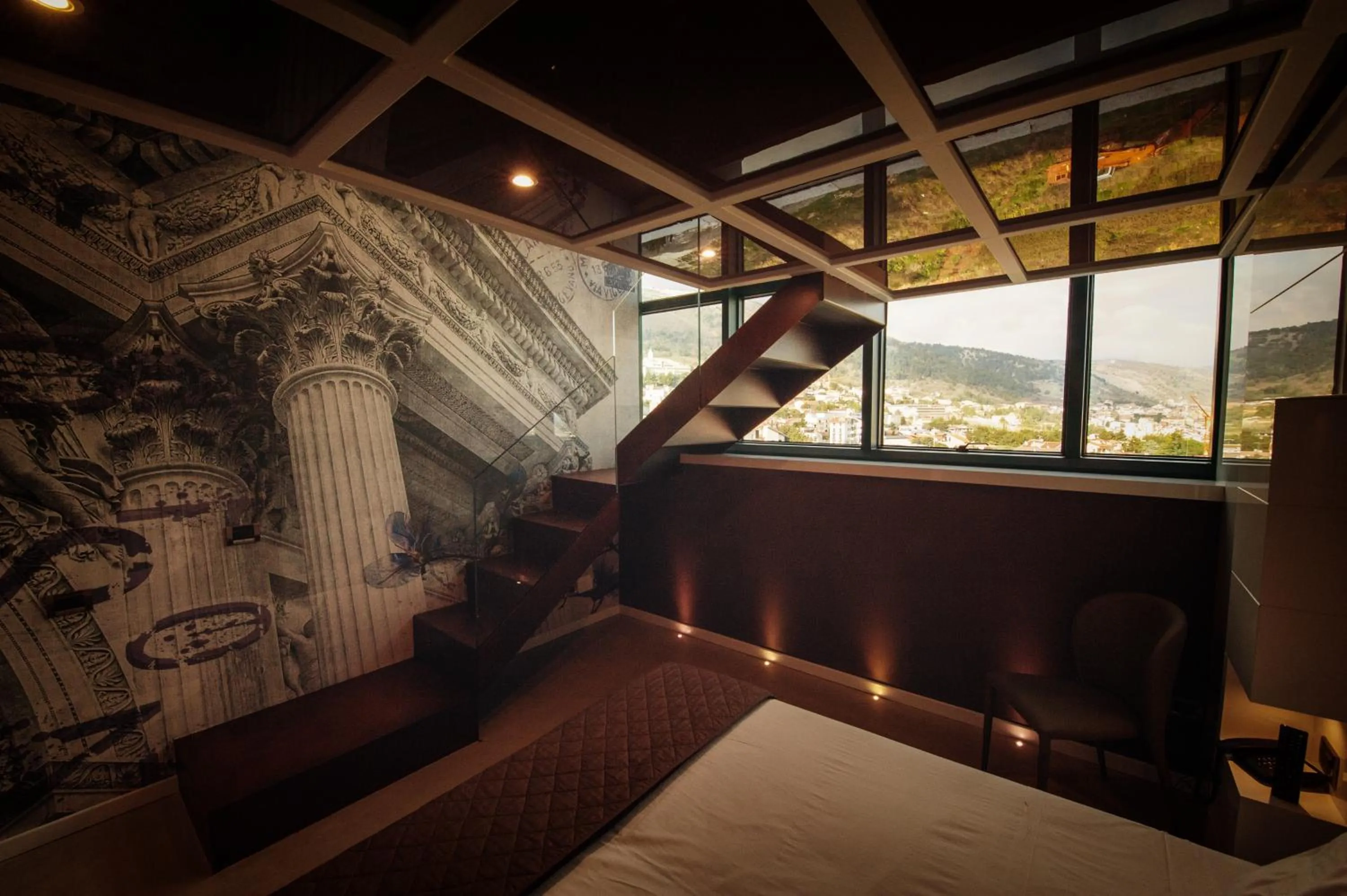 Bed in Gran Paradiso Hotel Spa