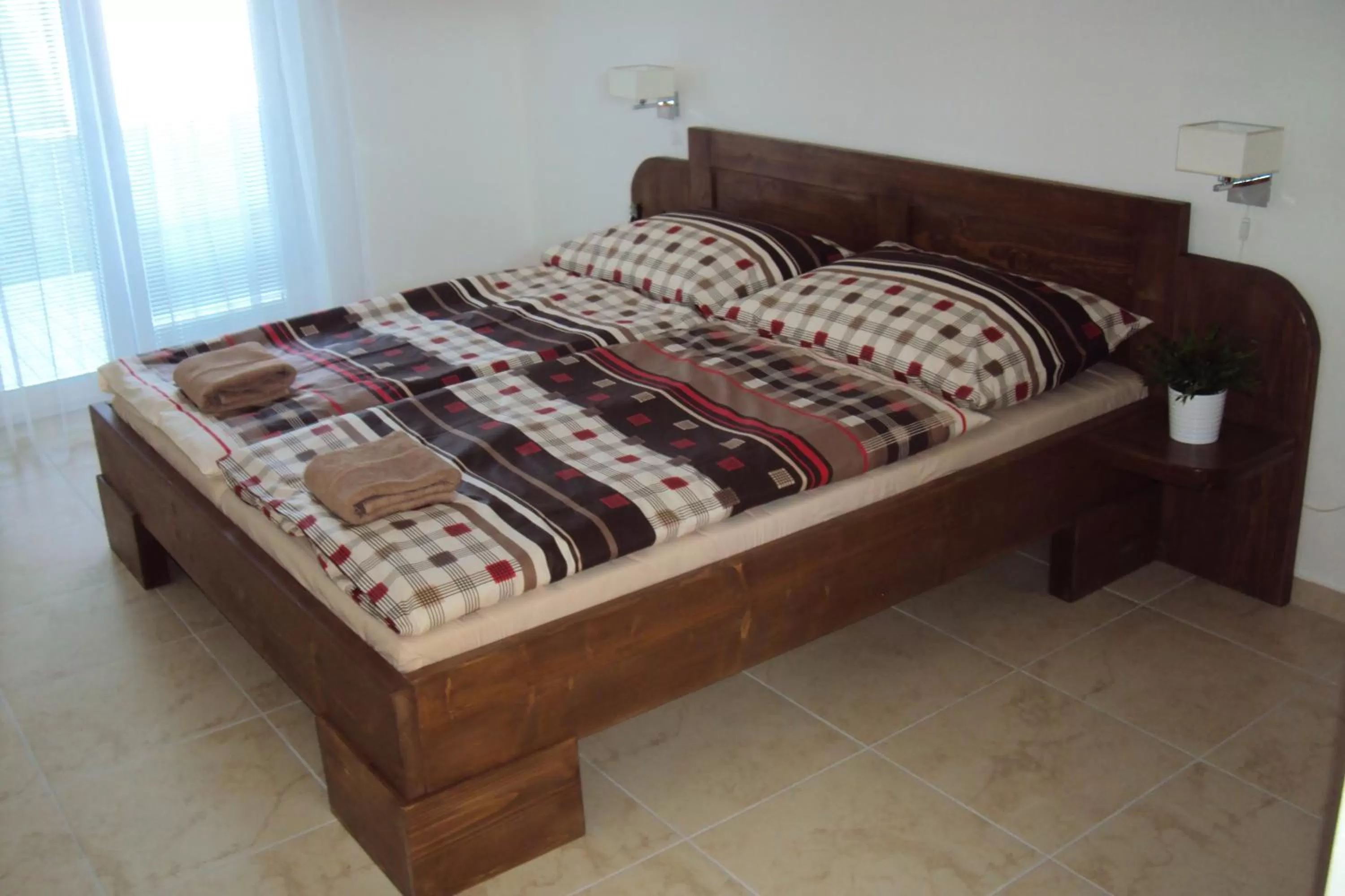 Bed in Motel Senec