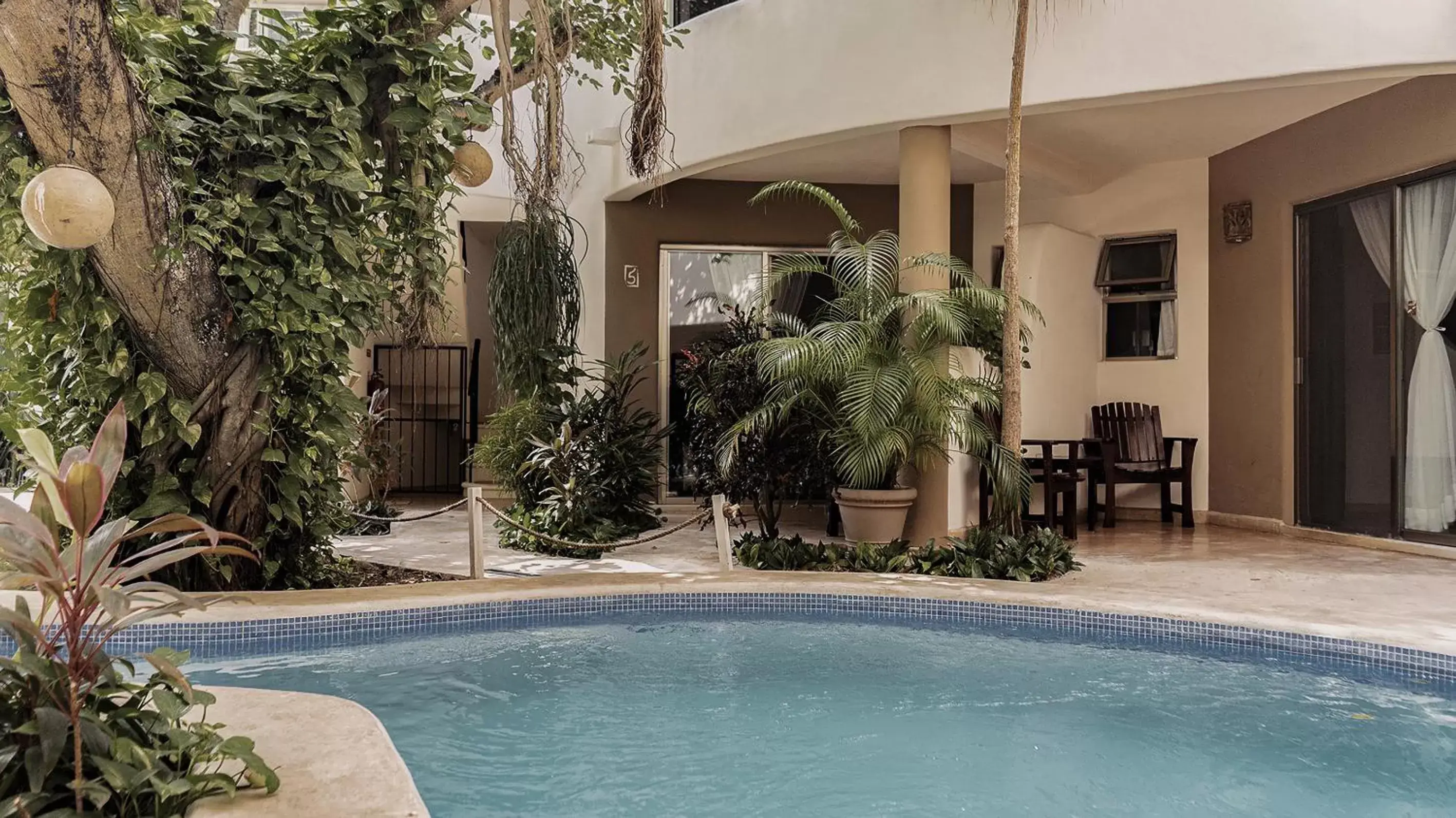 Swimming Pool in Hotel Posada 06 Tulum