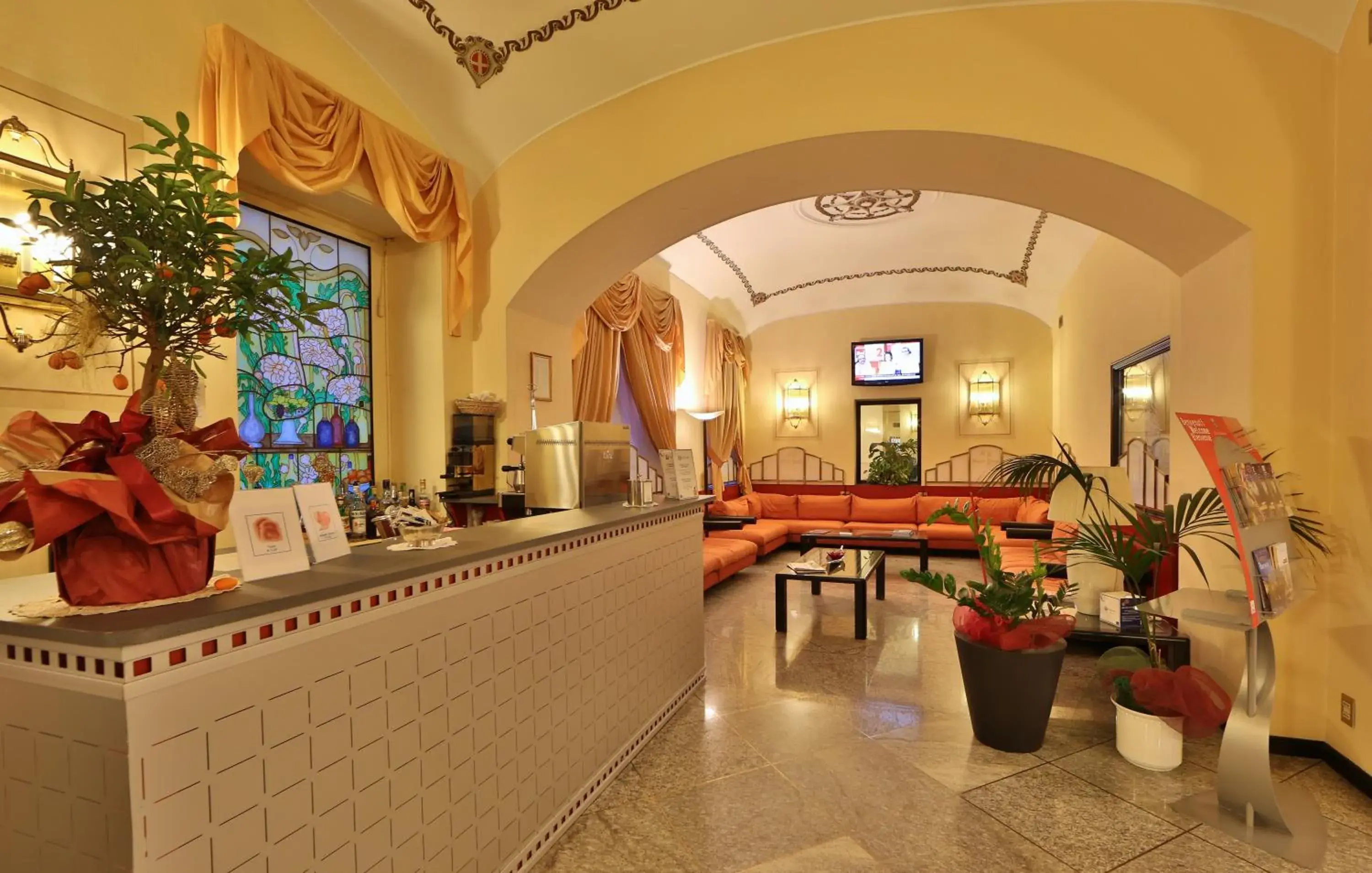 Lobby or reception in Best Western Hotel Genio Lobby or reception in Best Western Hotel Genio